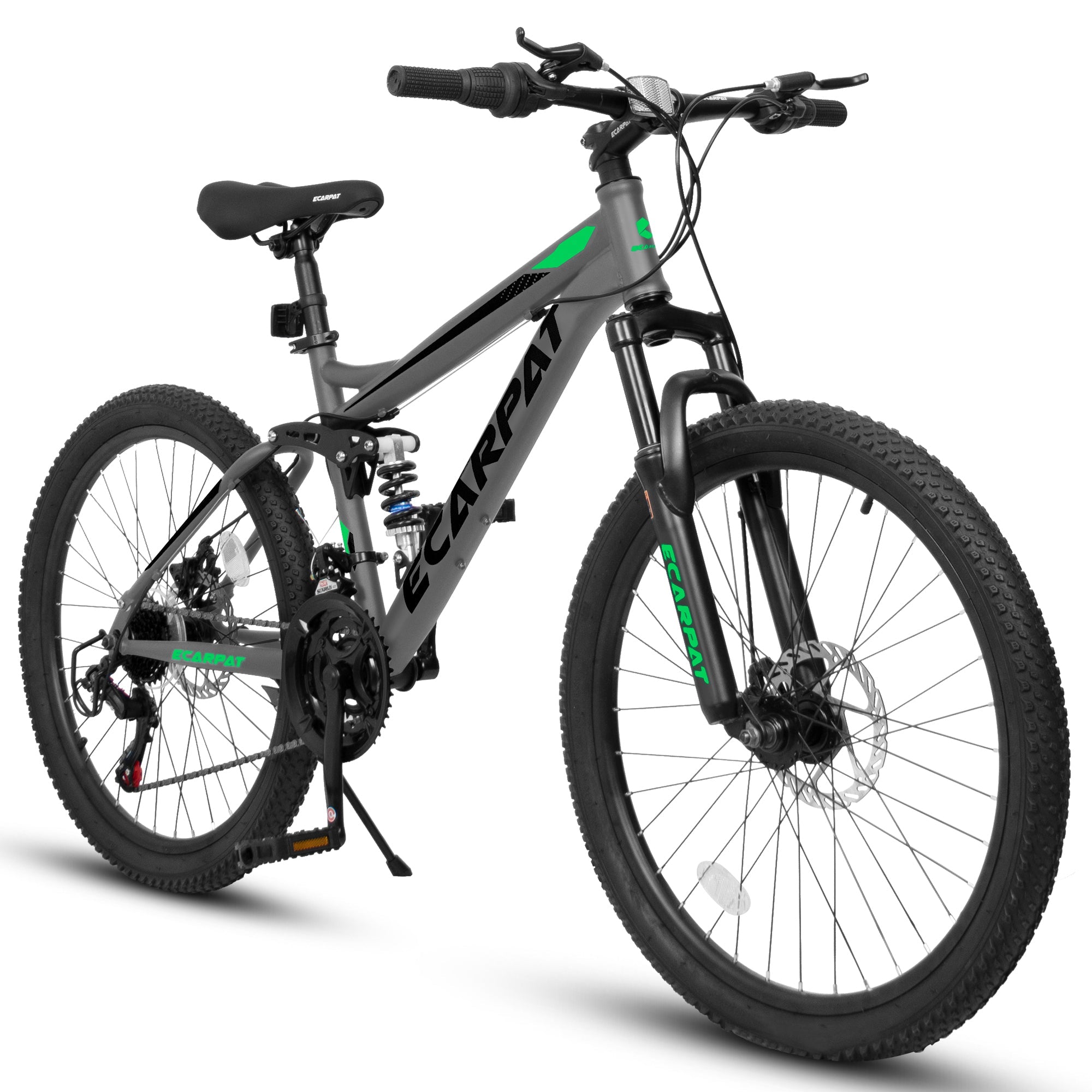 24 - inch mountain bikes for both men and women(Green mark) - KiKiUMi
