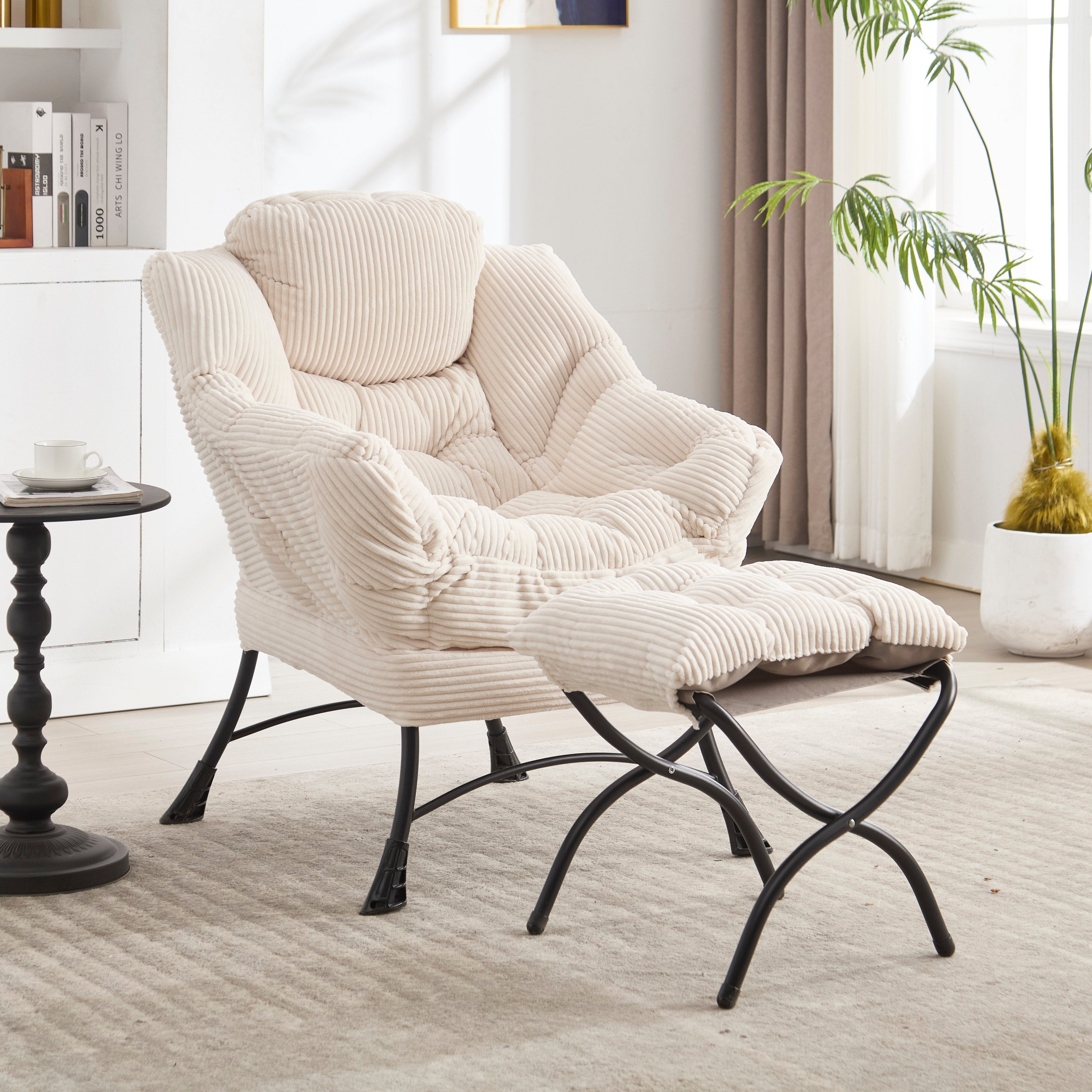 White Osman's lazy chair