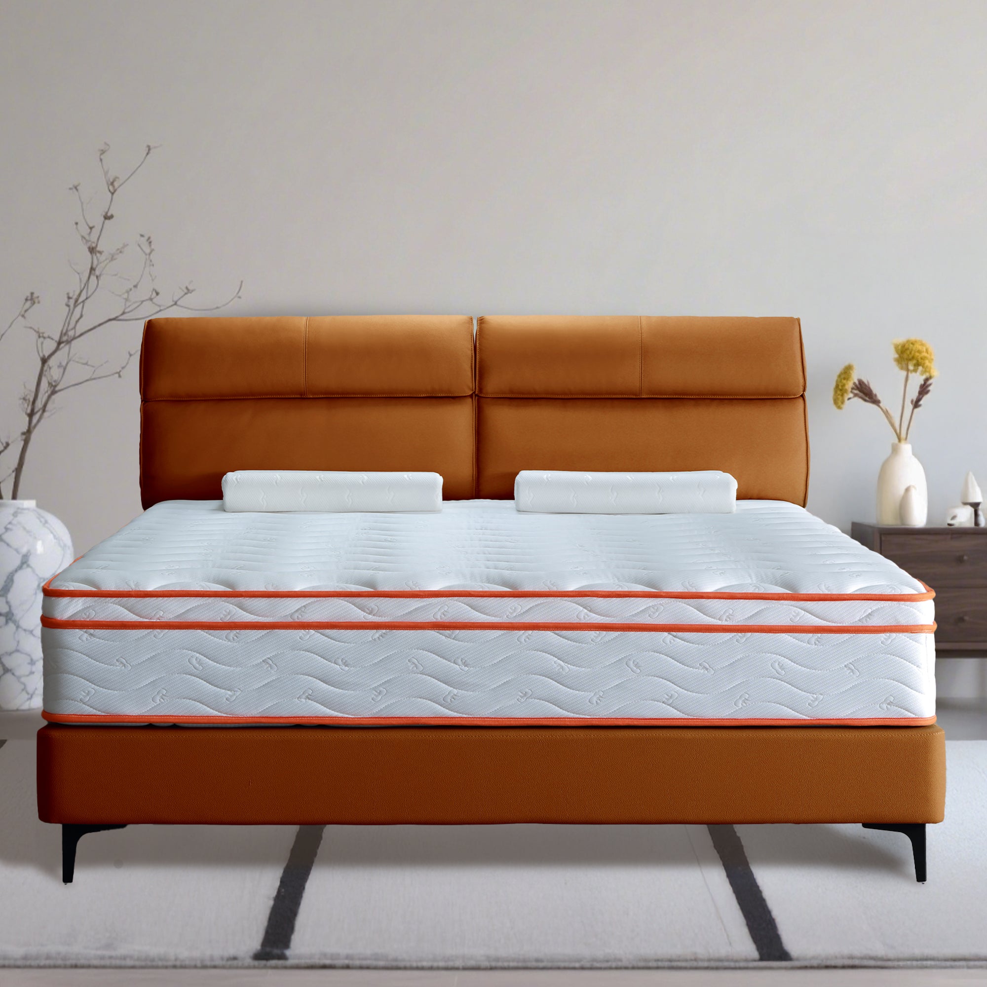 Alwyn spring mattress pressure-relieving hybrid mattress