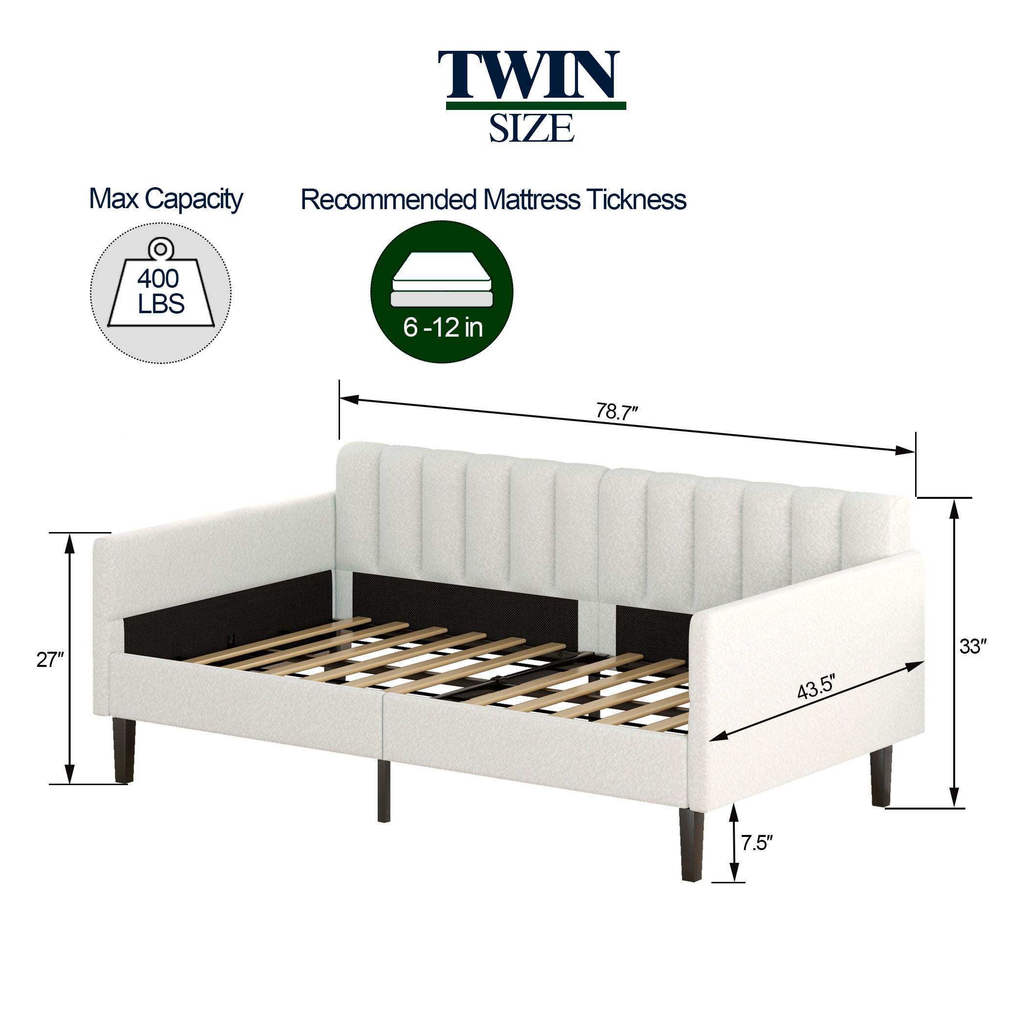 Elena double bed