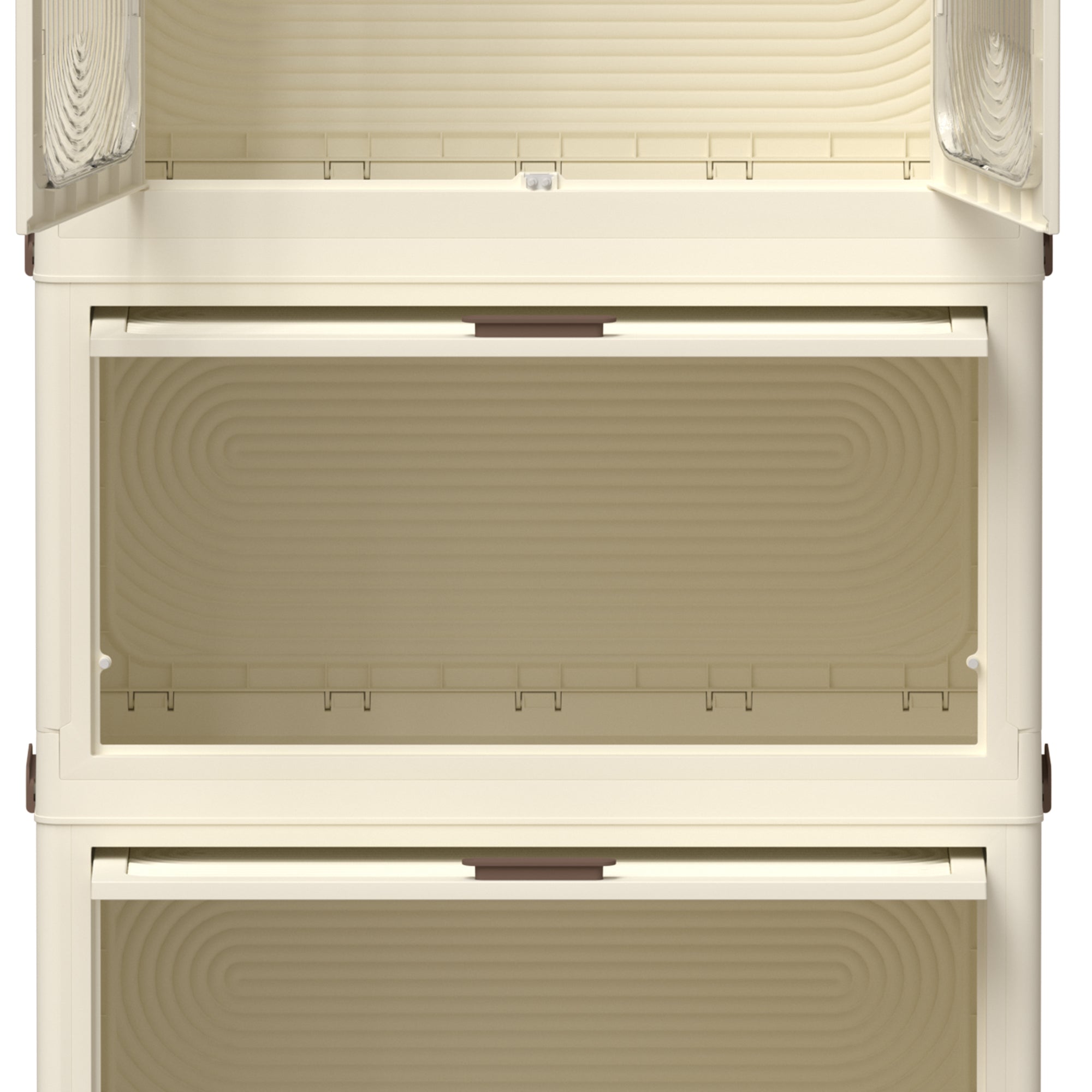 The off-white portable wardrobe storage organizer