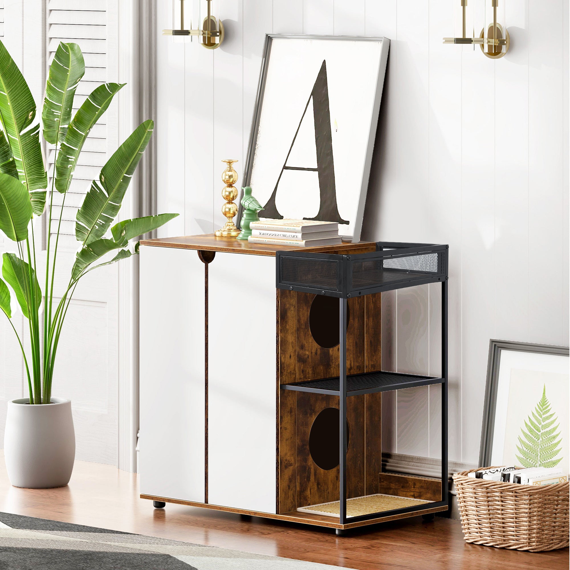 Cat litter box and cat litter box