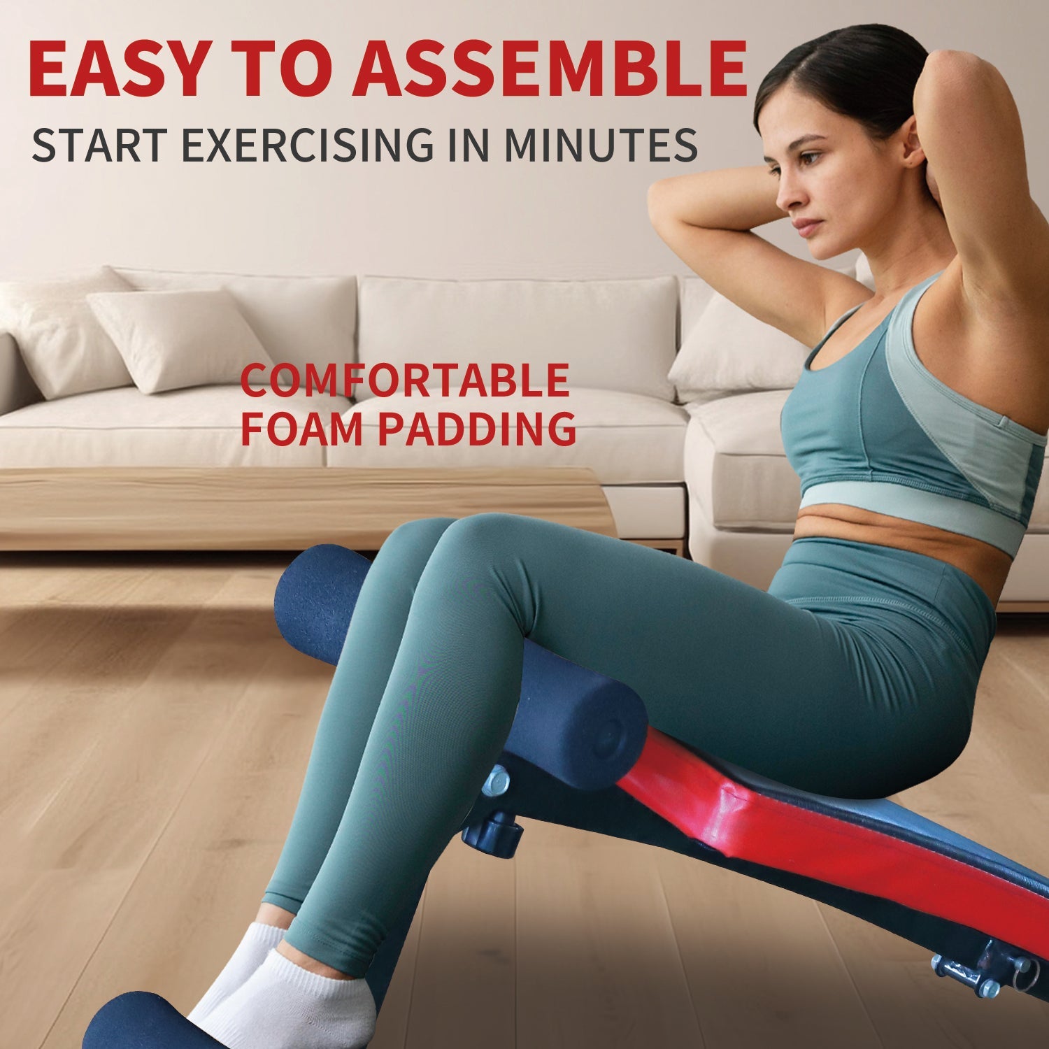 Foldable design sit - up chair - KiKiUMi