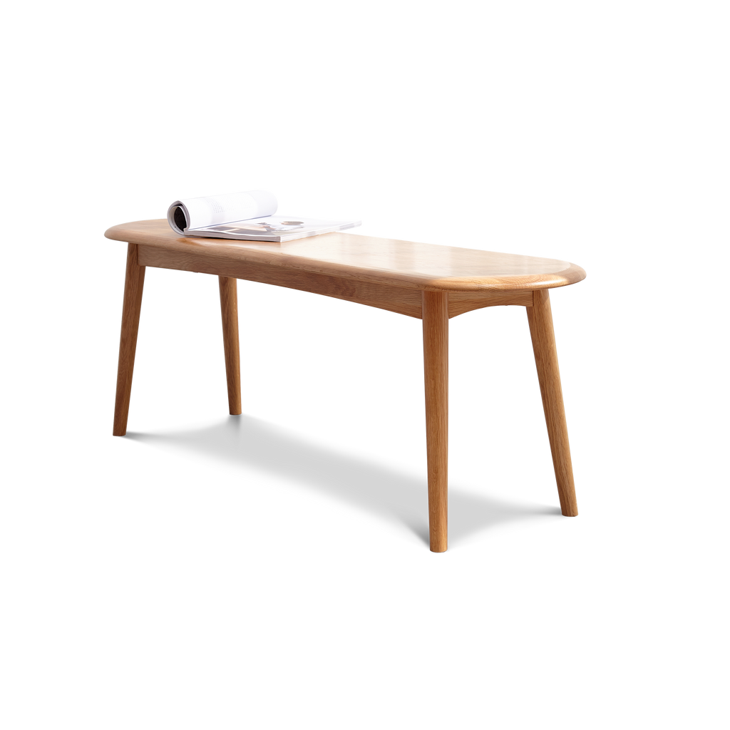 39'' Solid Oak Dining Bench,Entryway Bench