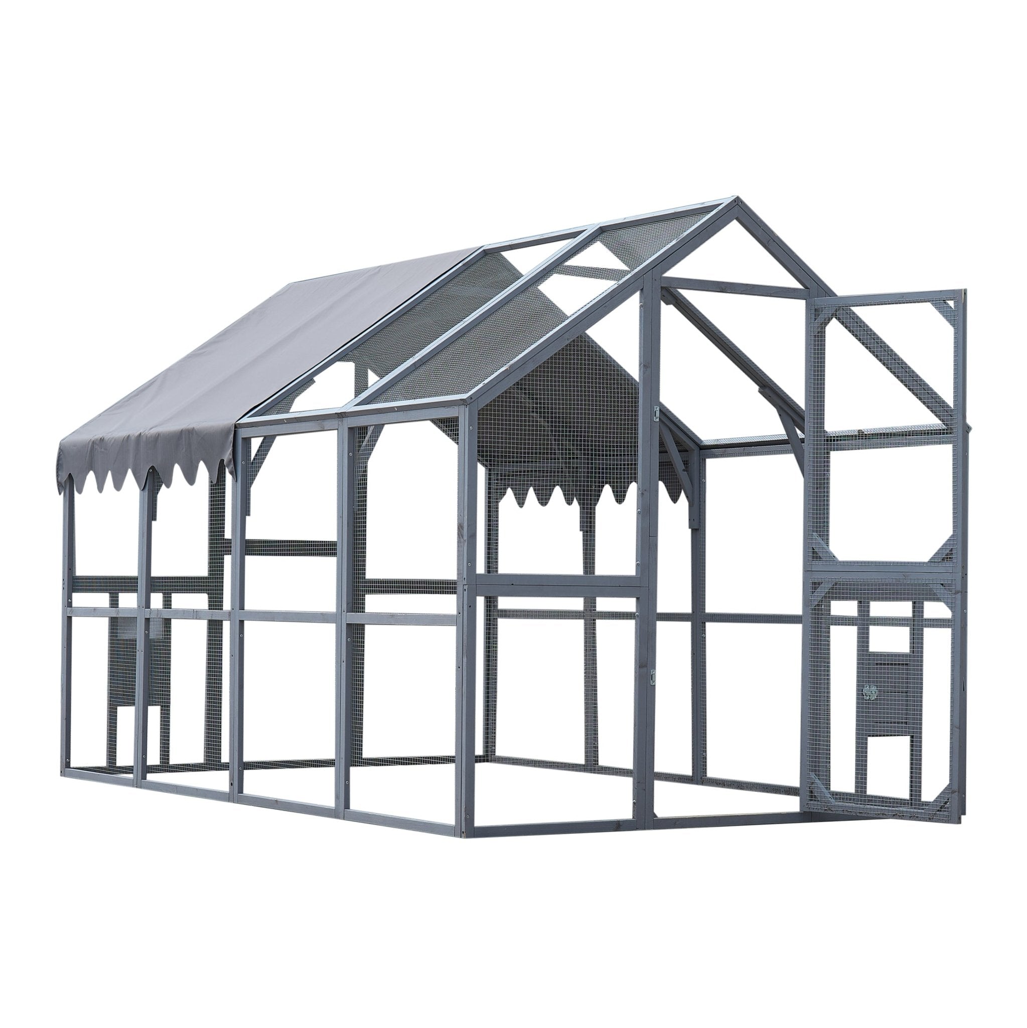 110' outdoor waterproof chicken coop fence - KiKiUMi