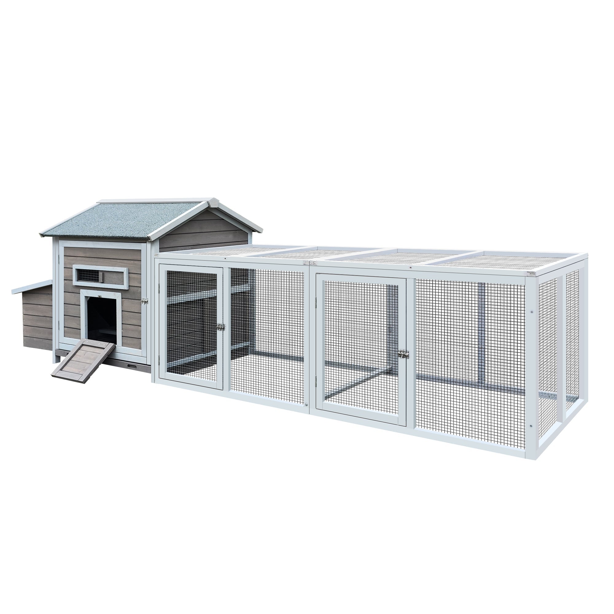 118 "Wooden outdoor chicken coop poultry cages - KiKiUMi