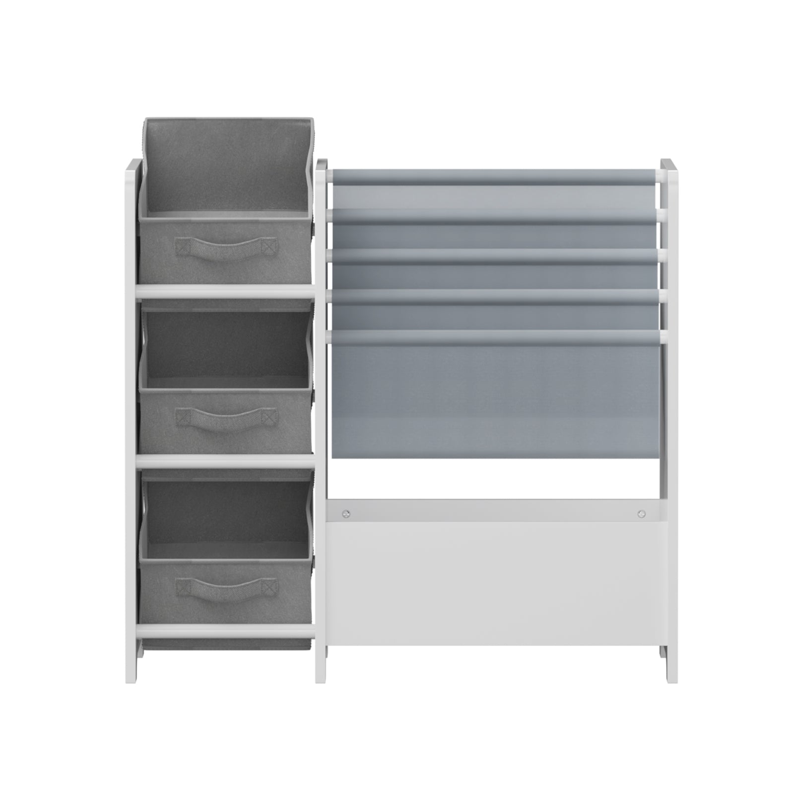 Multi-functional children's bookshelf and toy storage