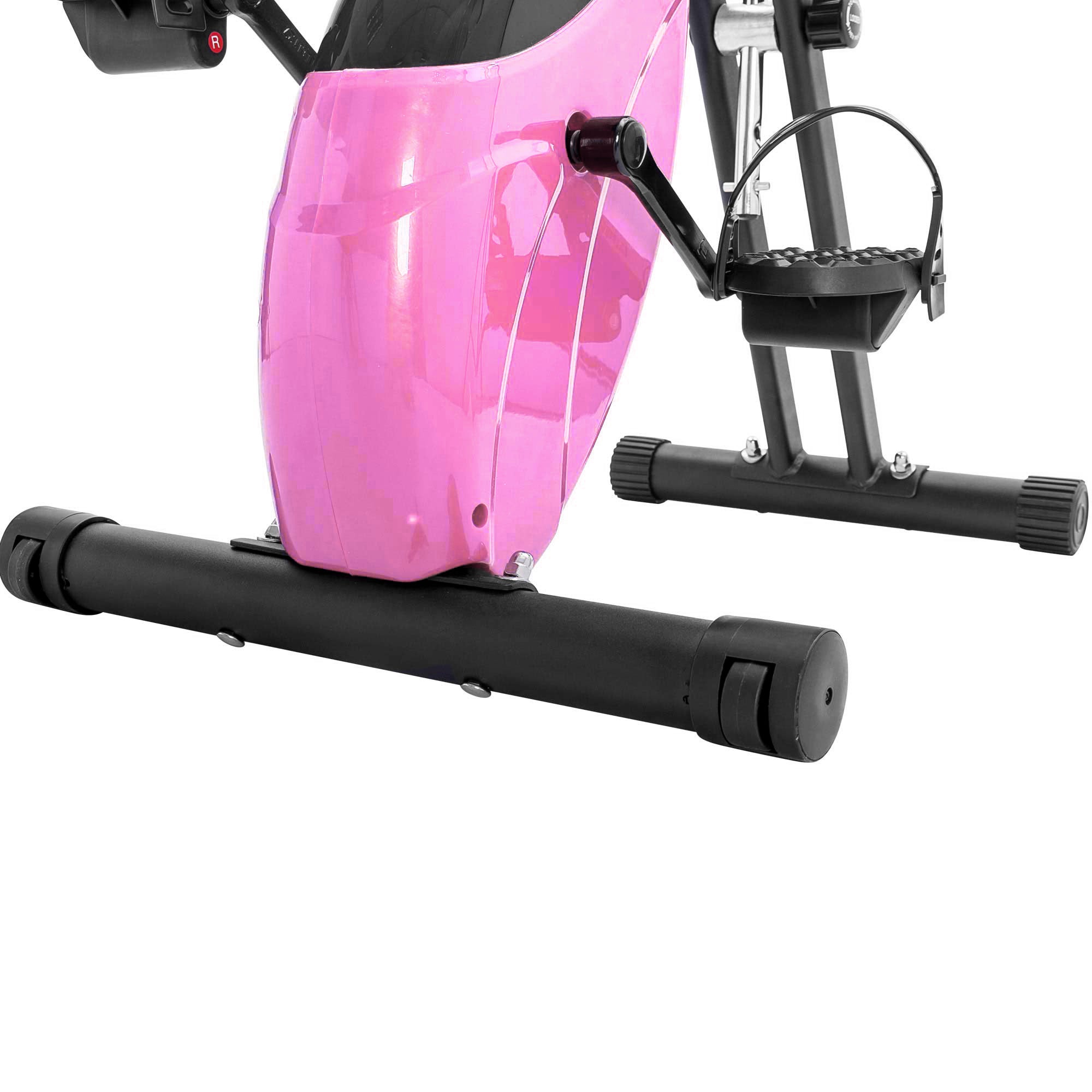 16 - level adjustable resistance folding sports bicycle(Pink) - KiKiUMi