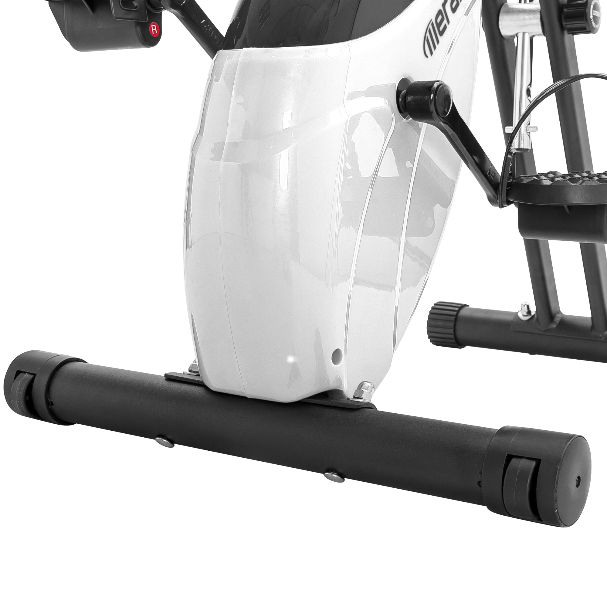 16 - level adjustable resistance folding sports bicycle(White) - KiKiUMi