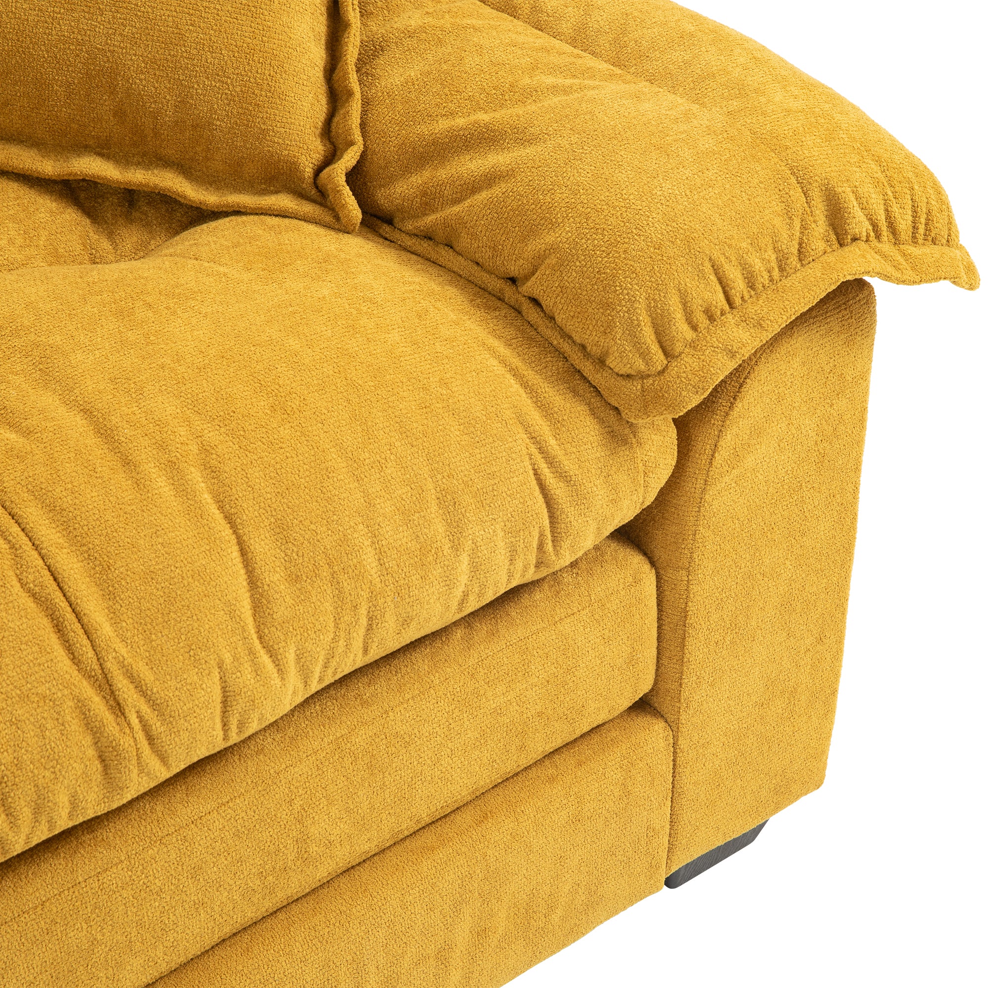 Chenier Multi-Scene Memory Foam Double Sofa(yellow)