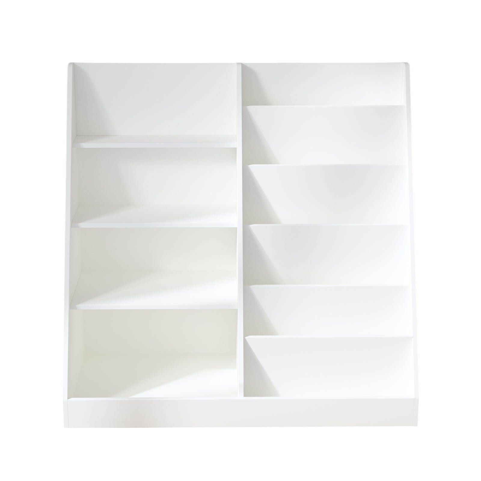 Organizer of children's bookshelves and toy storage
