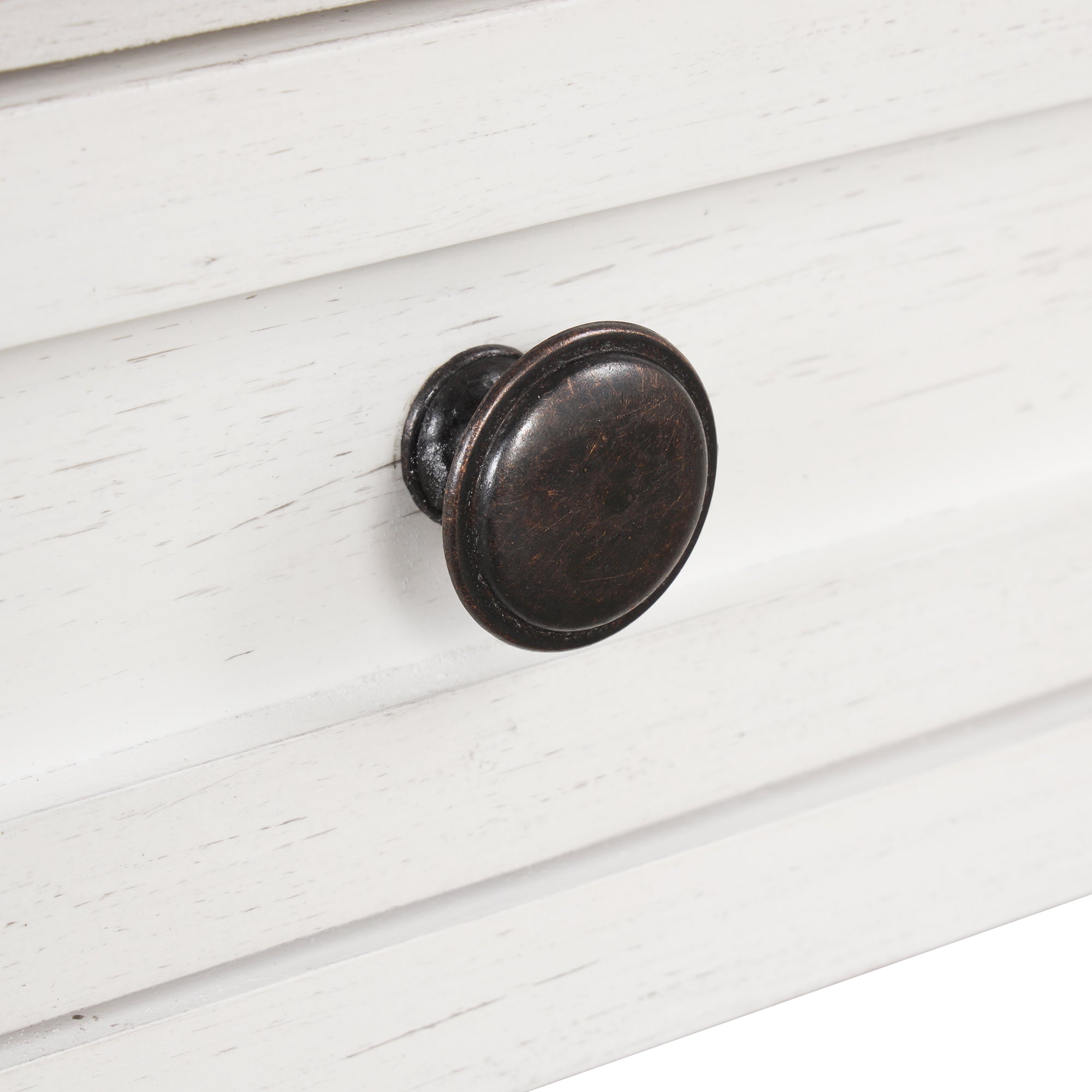 Multi-functional pine wood operation counter for rural tourism(antique white)