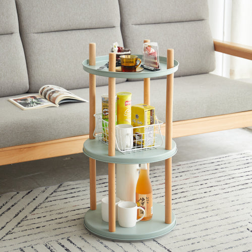 360° Rotating Bookshelf, 4-Tier Rotating Bookshelf