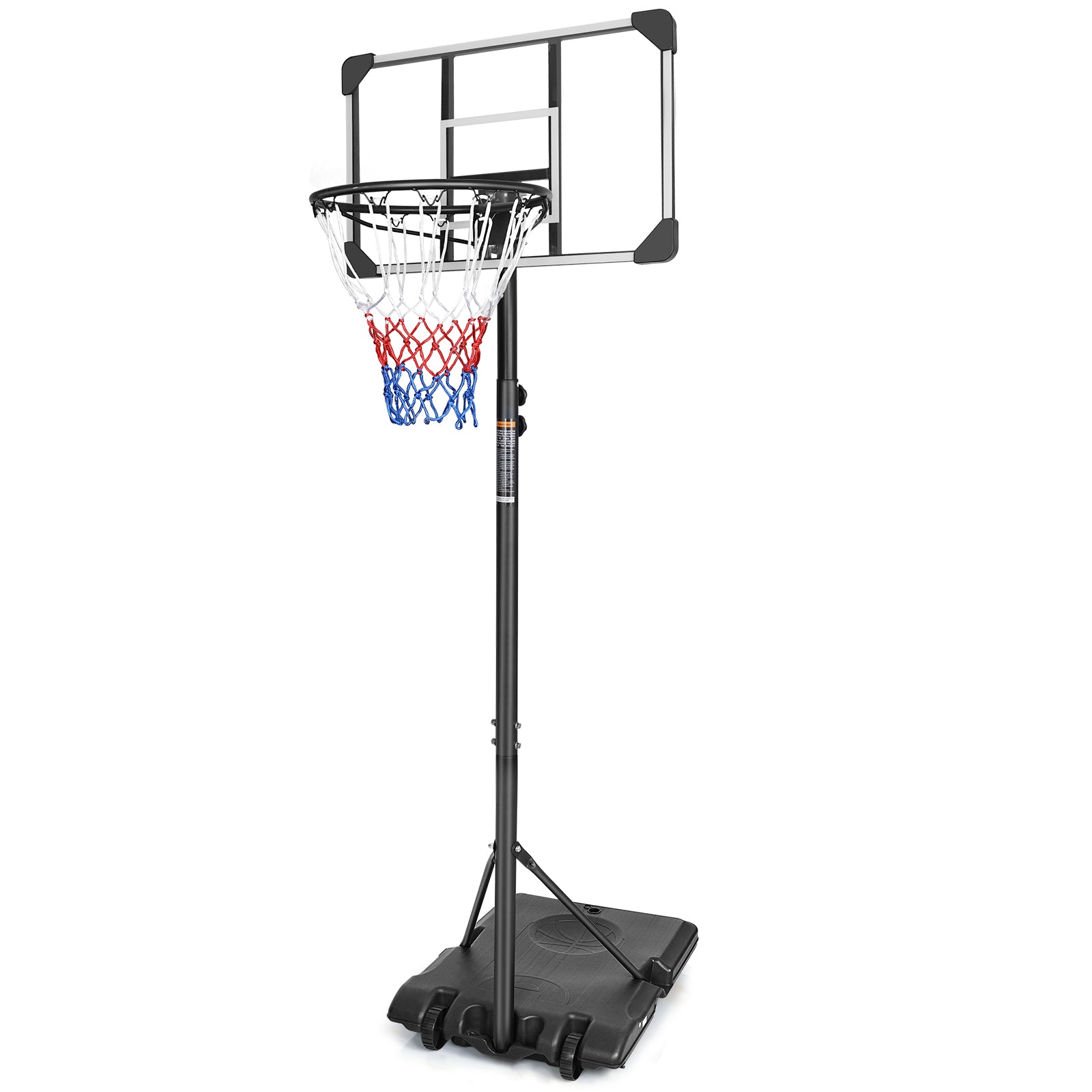 28-inch adjustable portable basketball stand