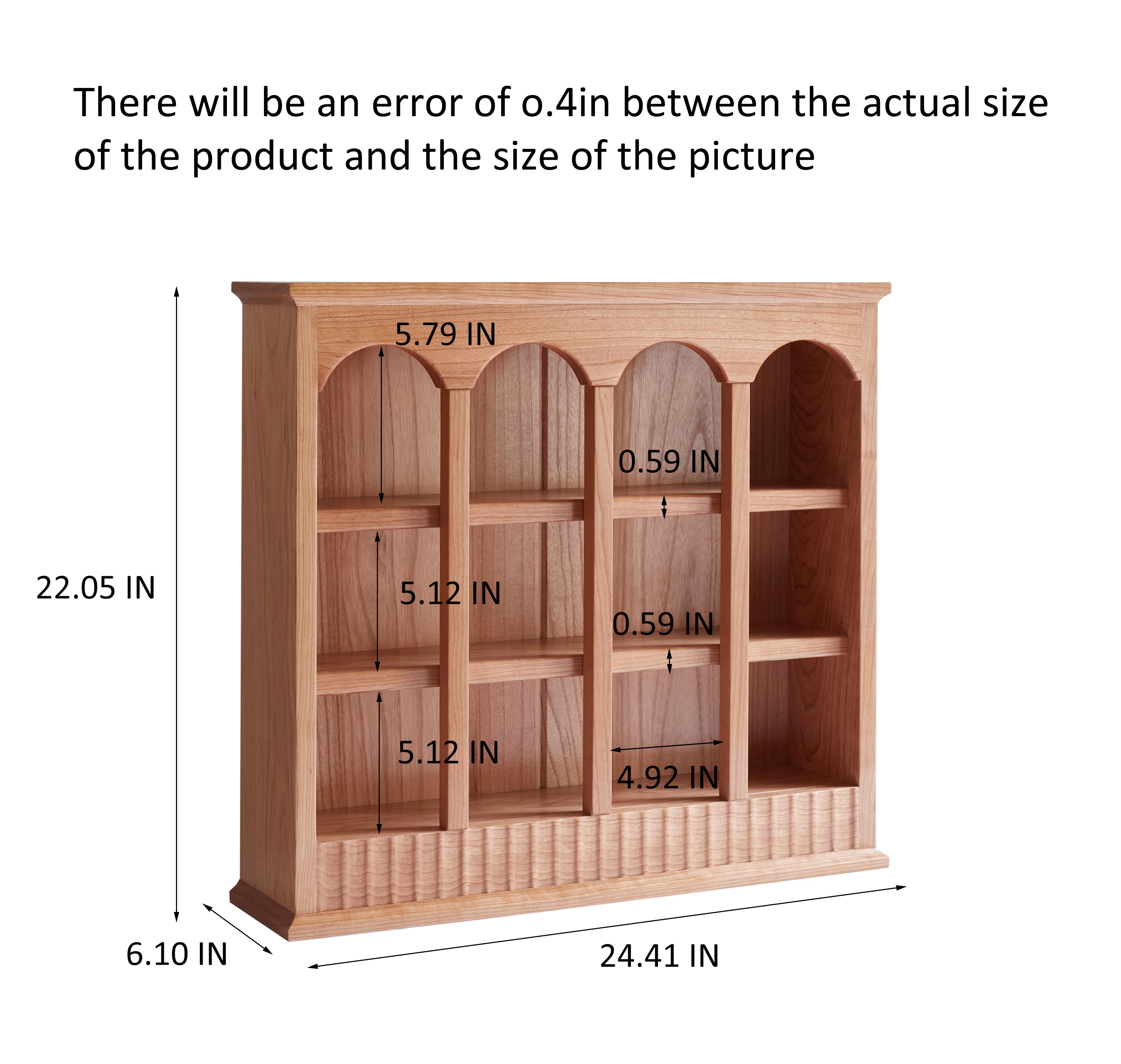 European-style wooden kitchen table cup holder