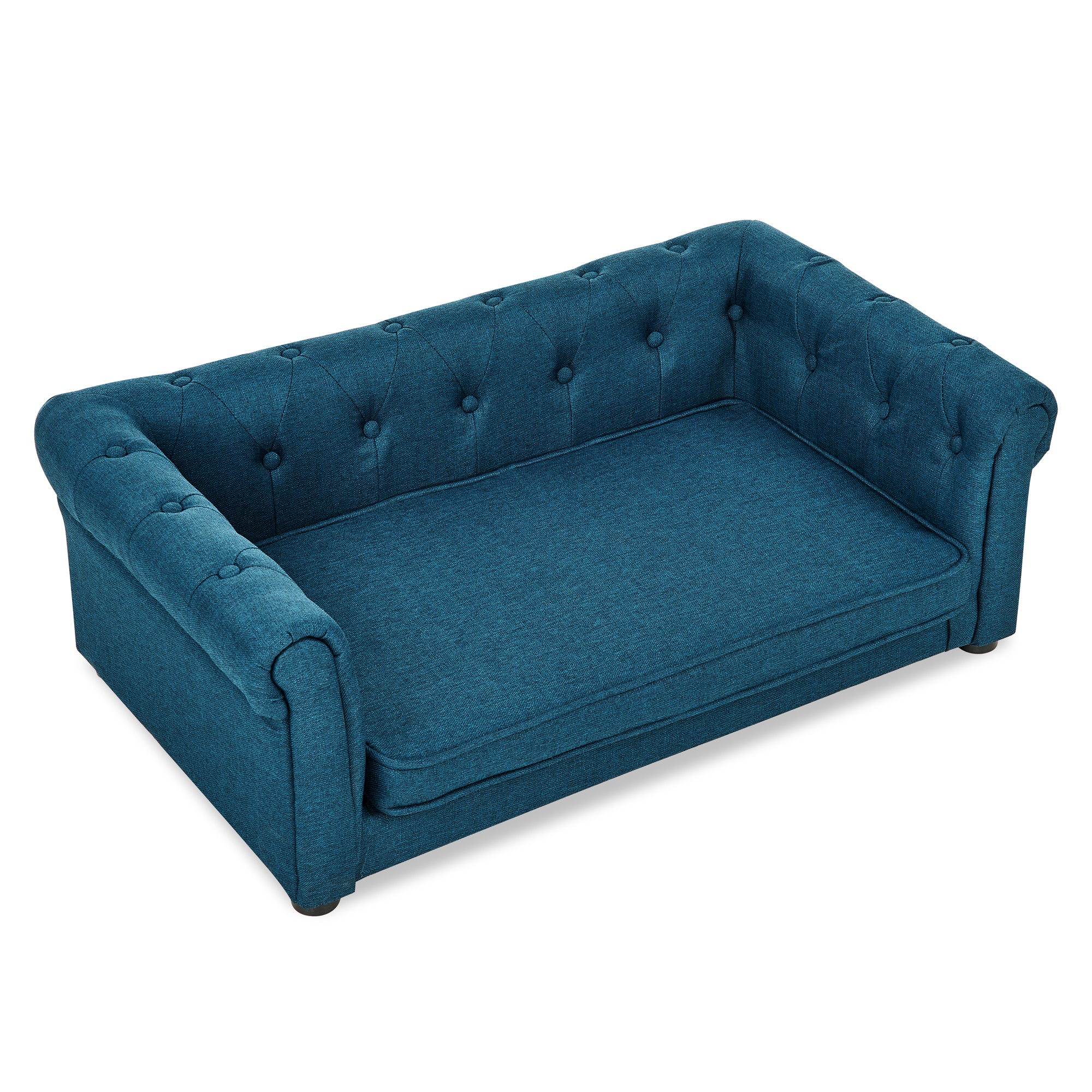 Elevated dog sofa bed