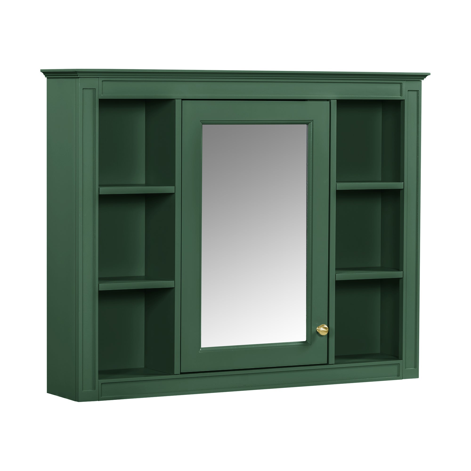 36 "Single sink bathroom dressing table, modern bathroom storage cabinet - KiKiUMi