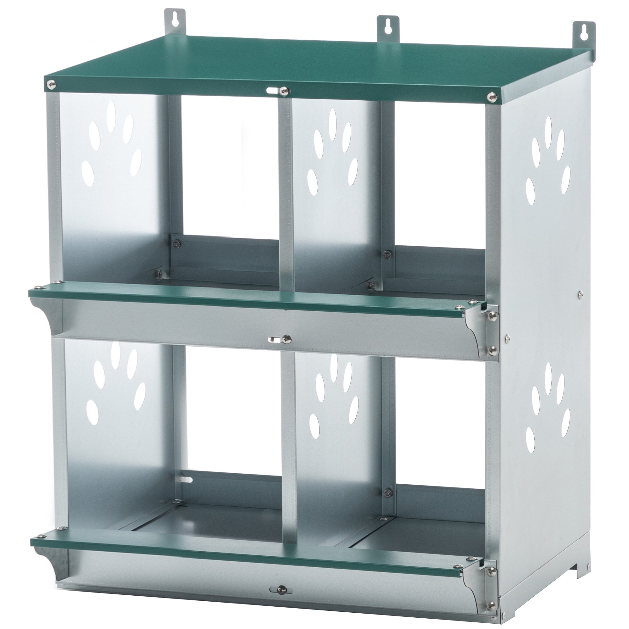4 - layer wall - mounted metal chicken casing box - KiKiUMi