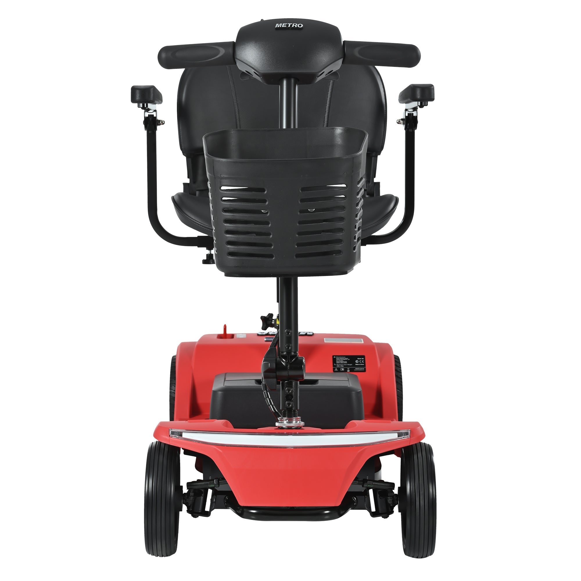 4 - wheel electric scooter, 16 - 20 miles of driving range, electromagnetic braking system(red) - KiKiUMi