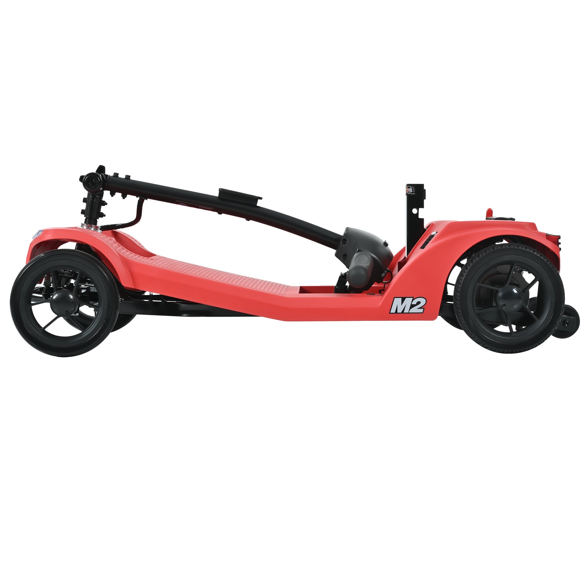 4 - wheel electric scooter, 16 - 20 miles of driving range, electromagnetic braking system(red) - KiKiUMi