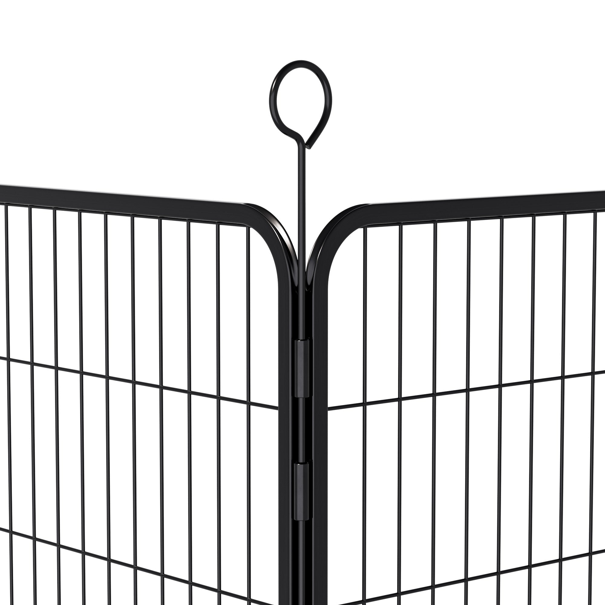 40 - inch 16 - board heavy - duty metal pet enclosure for dogs - KiKiUMi