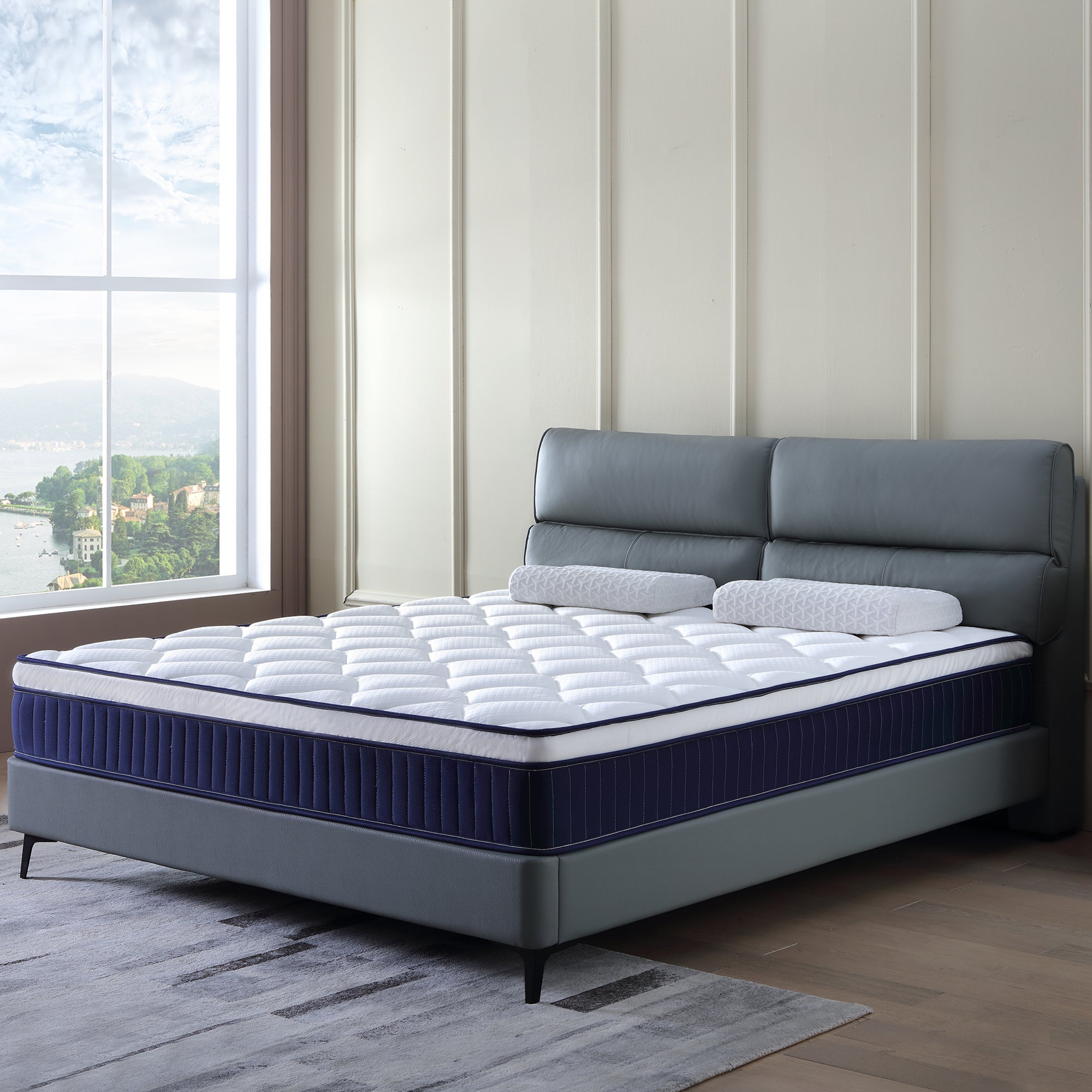 Medium-sized hybrid mattress memory foam mattress