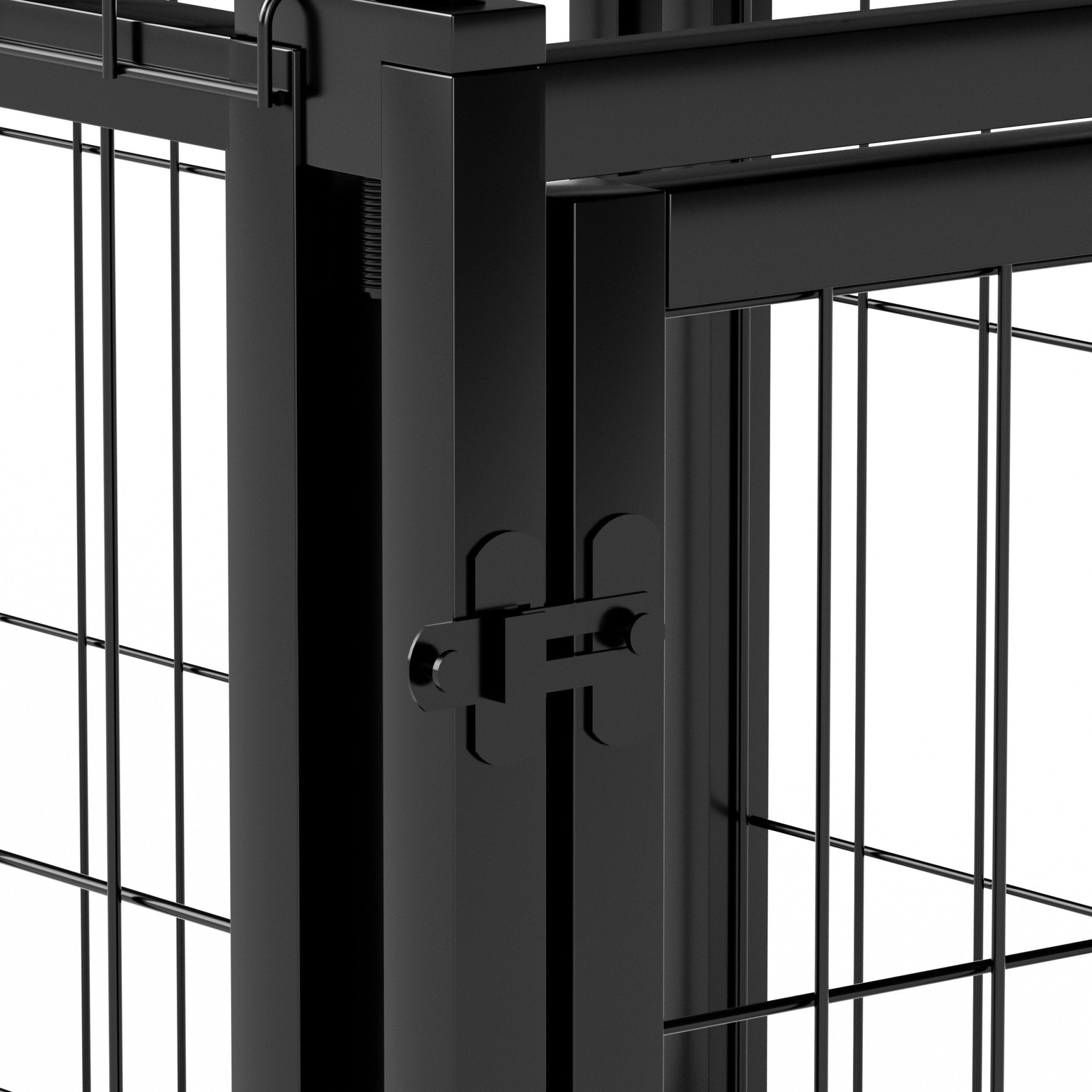 47.2 'Dog cage, pet cage with top - KiKiUMi