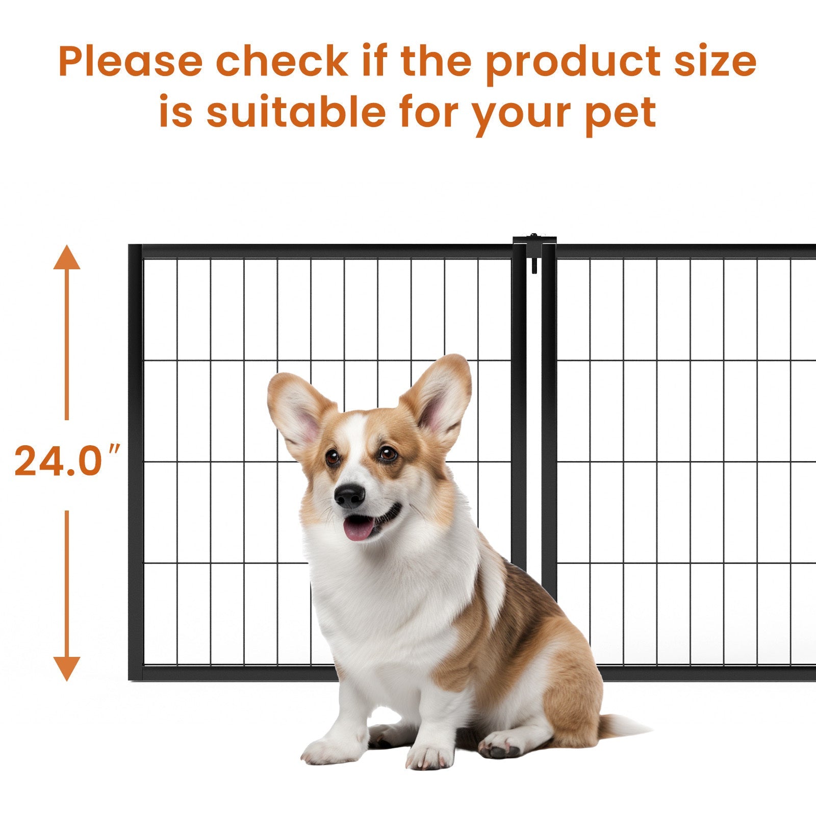 47.2 'Dog cage, pet cage with top - KiKiUMi