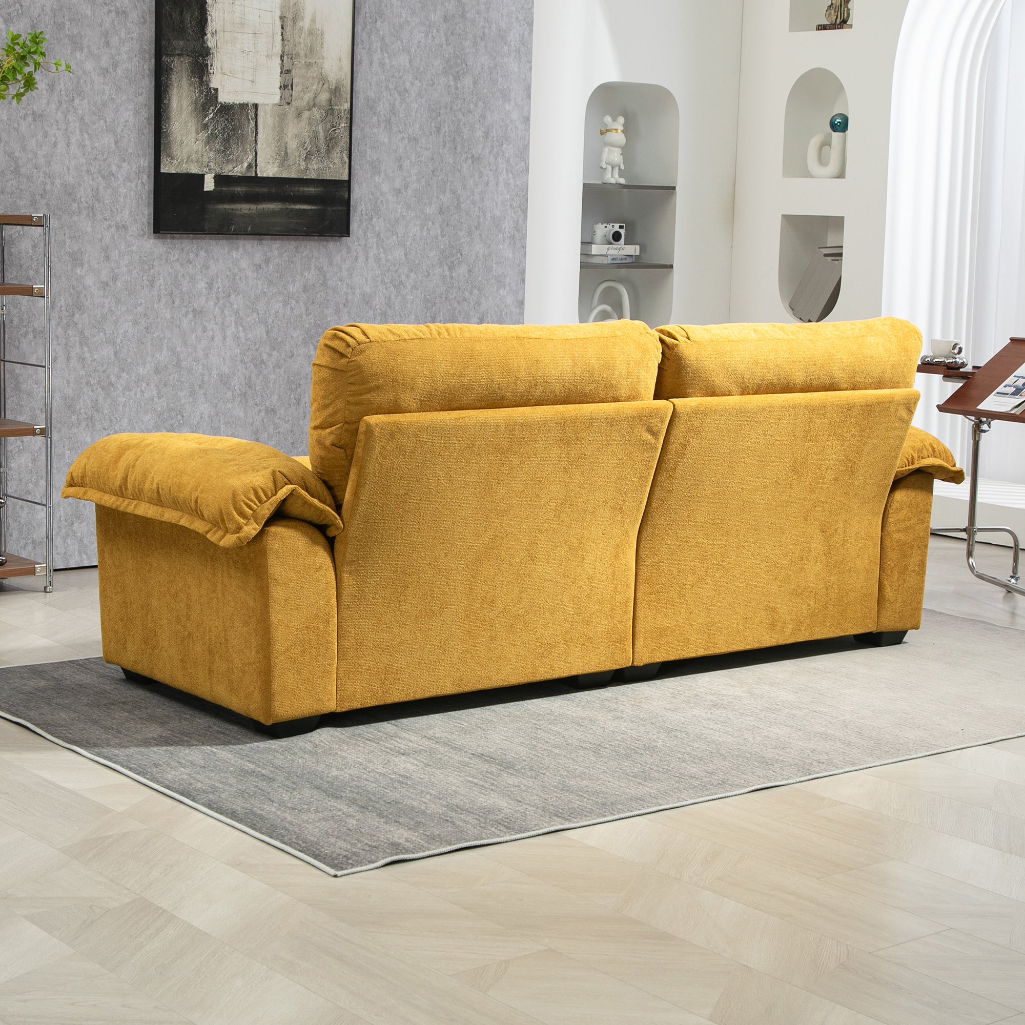 Chenier Multi-Scene Memory Foam Double Sofa(yellow)