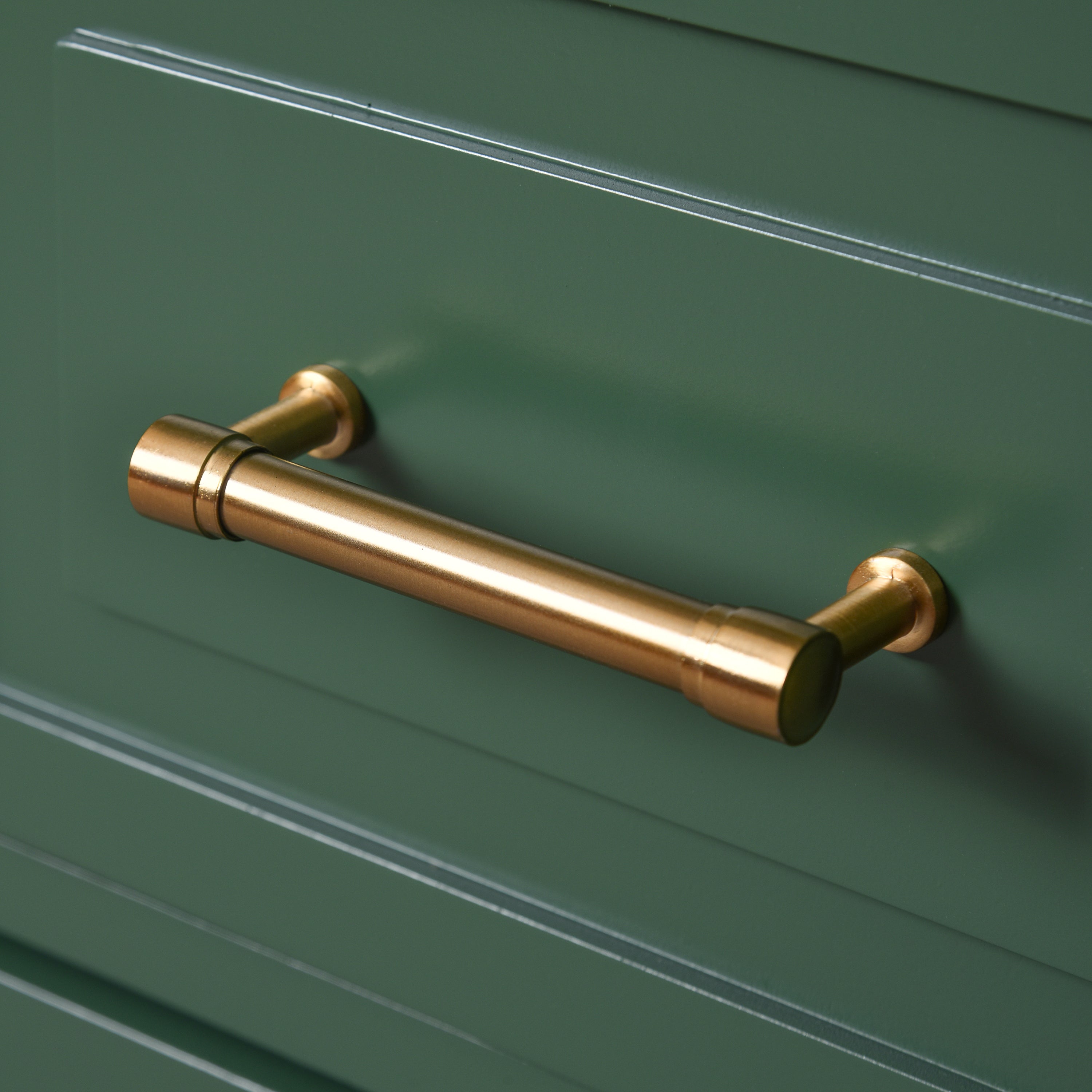 30 "Ceramic sink solid wood frame independent single dressing table set(green)