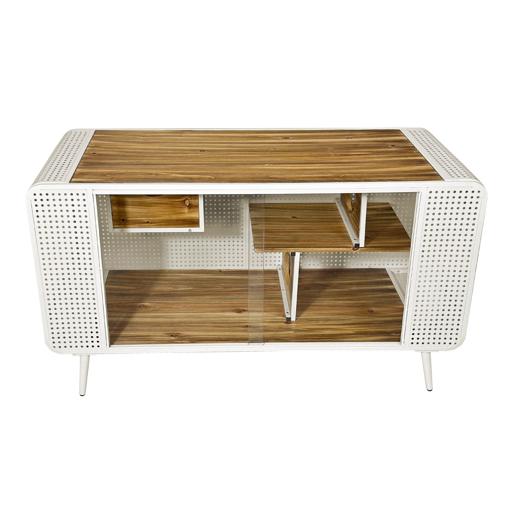 55.12 'spacious cat house, equipped with tempered glass - KiKiUMi