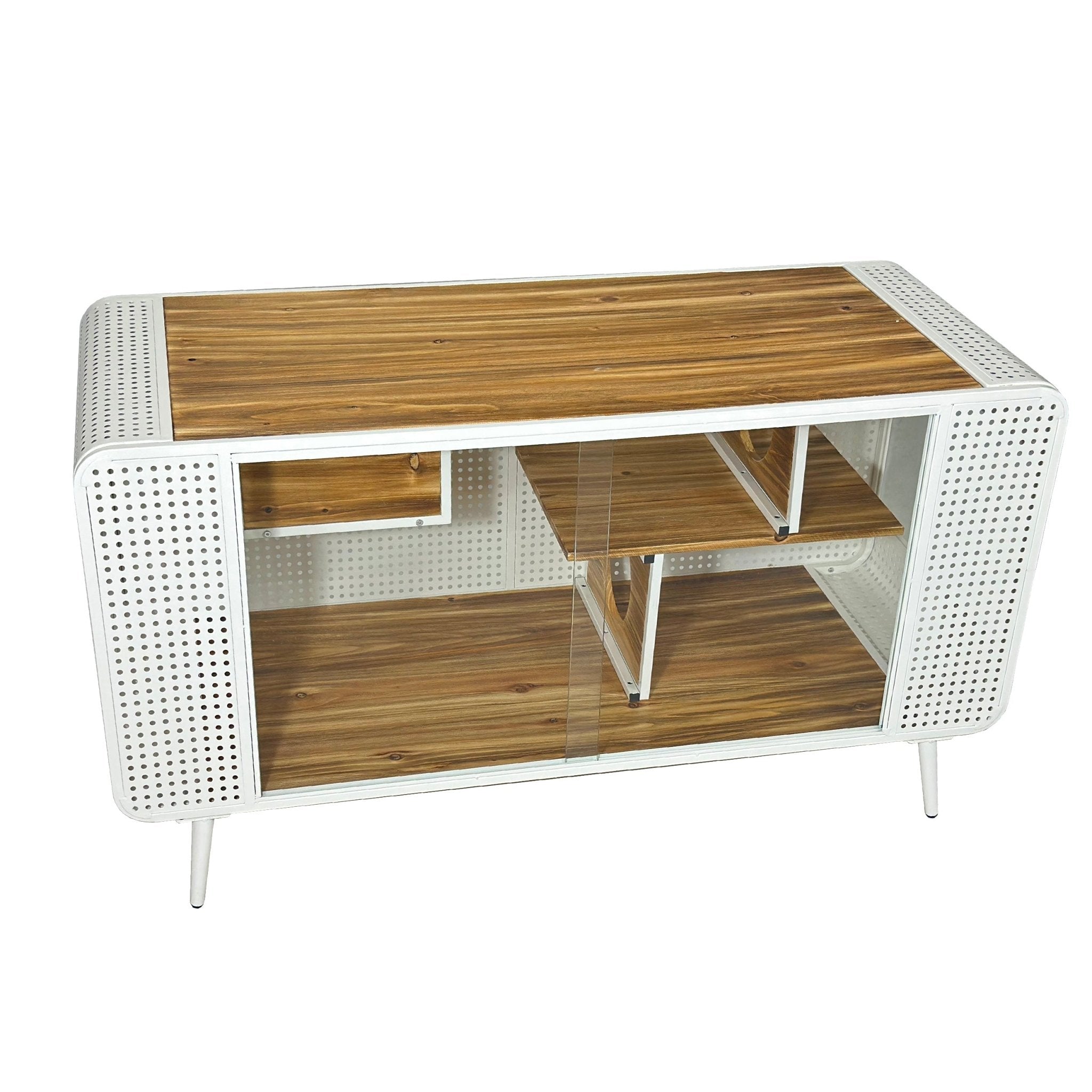 55.12 'spacious cat house, equipped with tempered glass - KiKiUMi