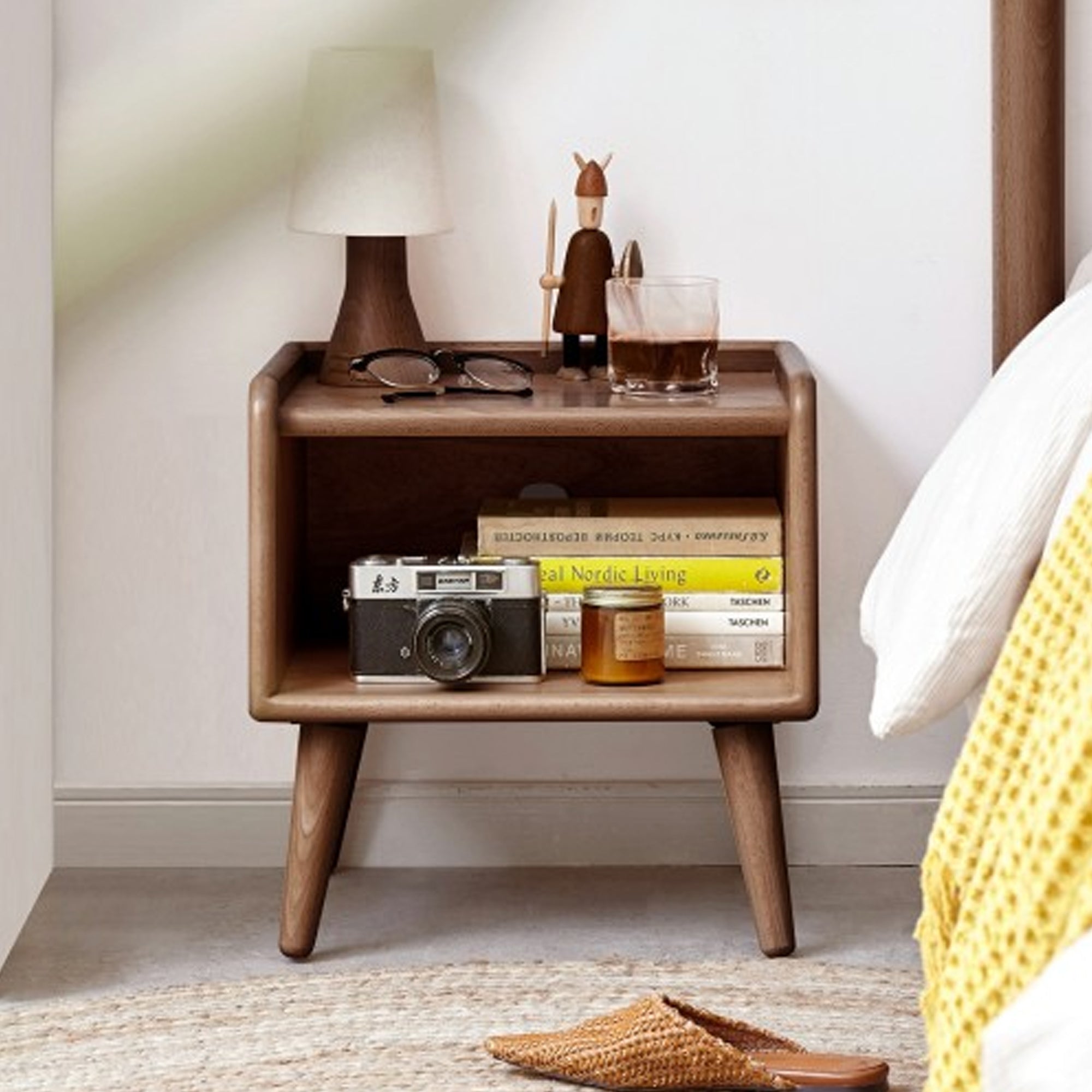 Solid Wood Nightstand