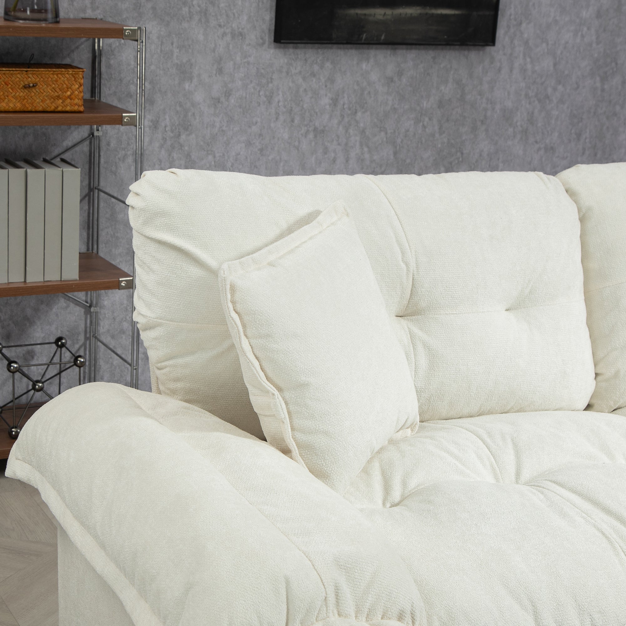 Chenier Multi-Scene Memory Foam Double Sofa(beige)