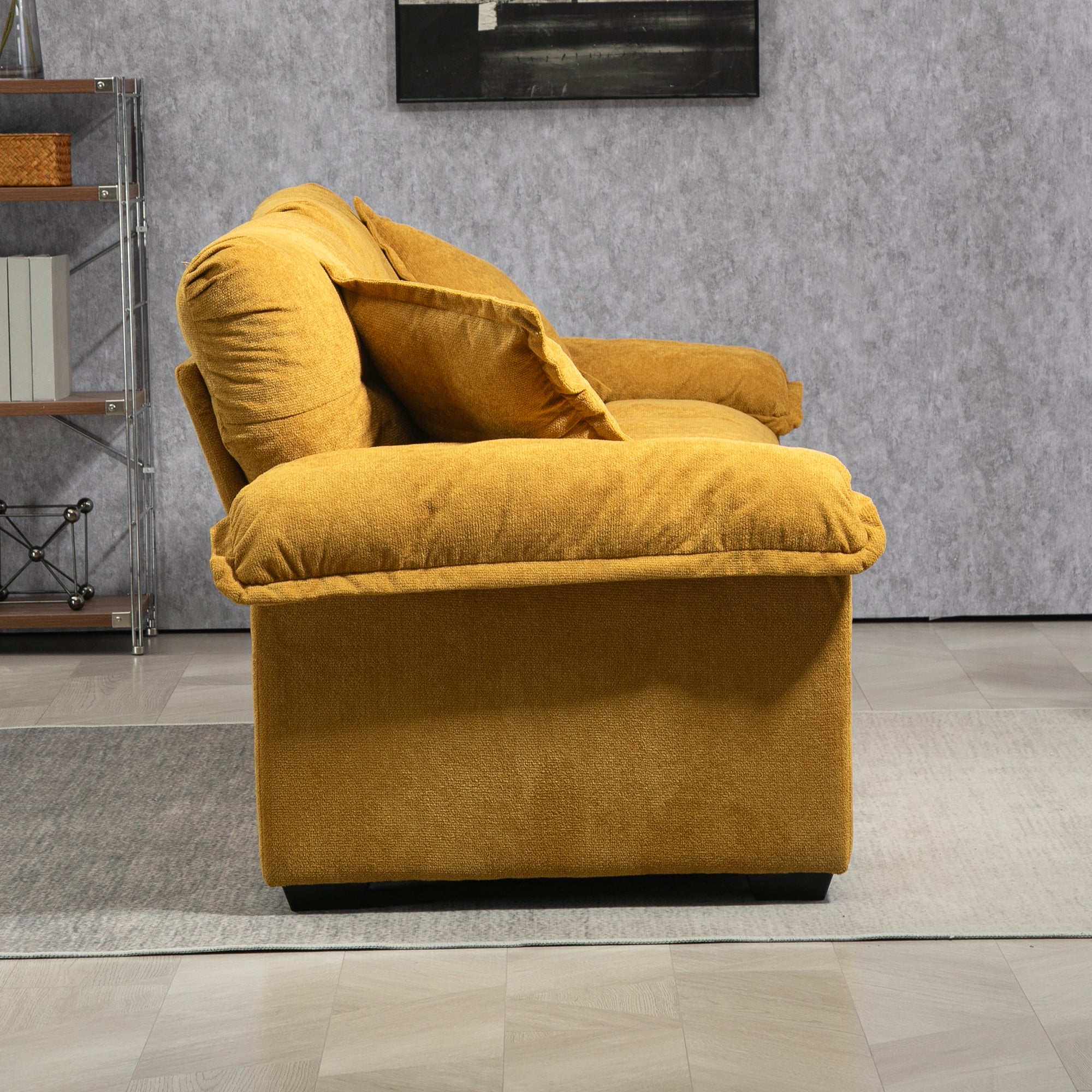 Chenier Multi-Scene Memory Foam Double Sofa(yellow)