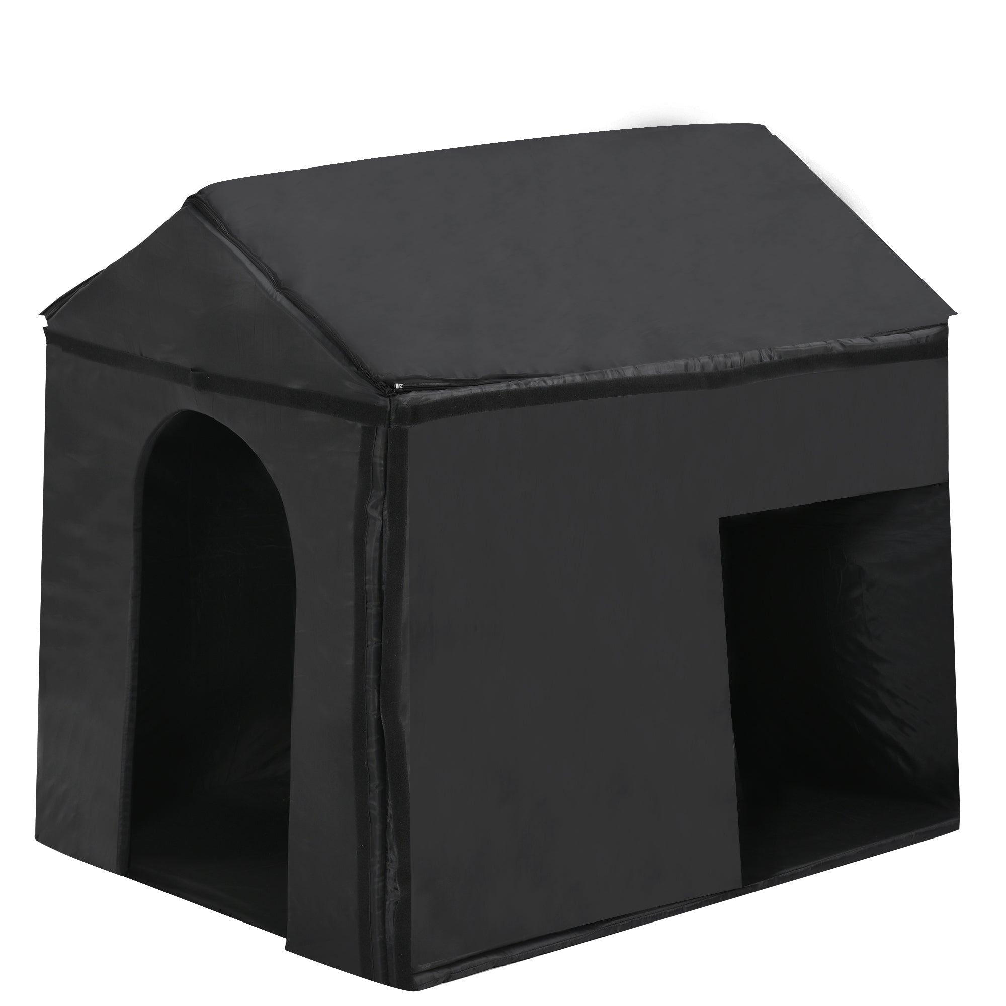 60.2 - foot natural large waterproof outdoor dog house - KiKiUMi