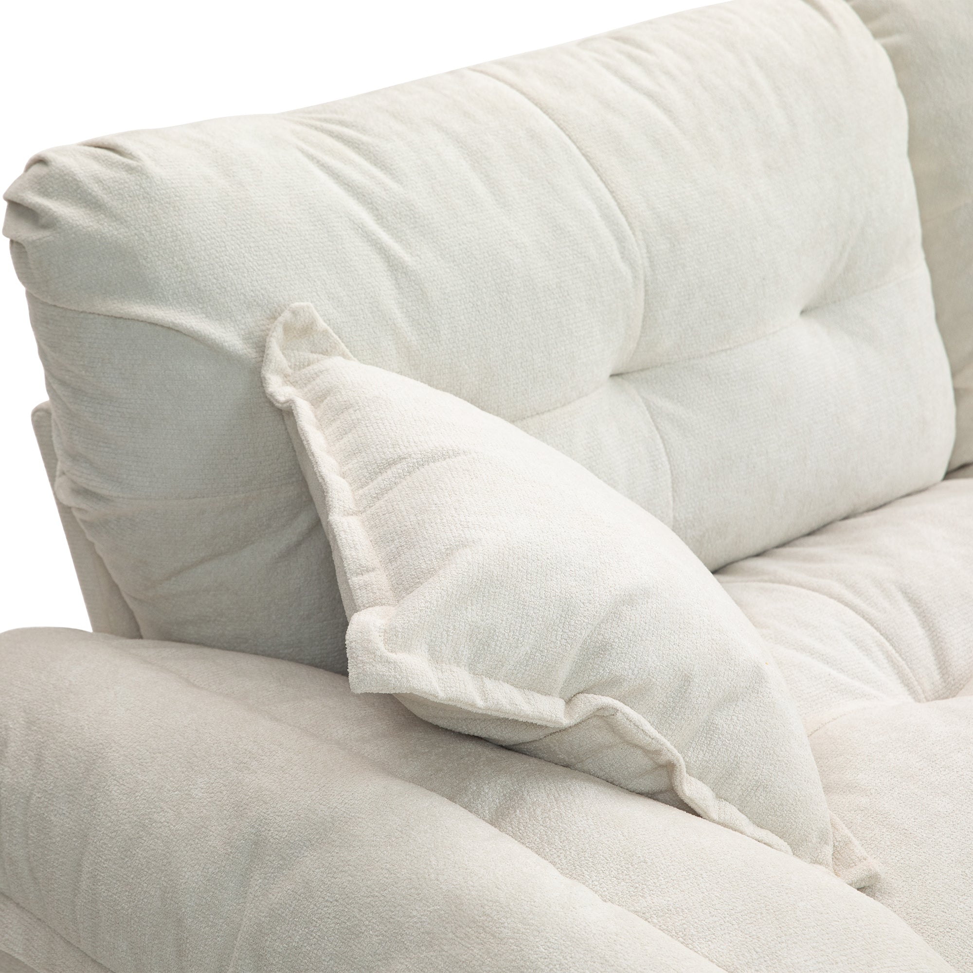 Chenier Multi-Scene Memory Foam Double Sofa(beige)