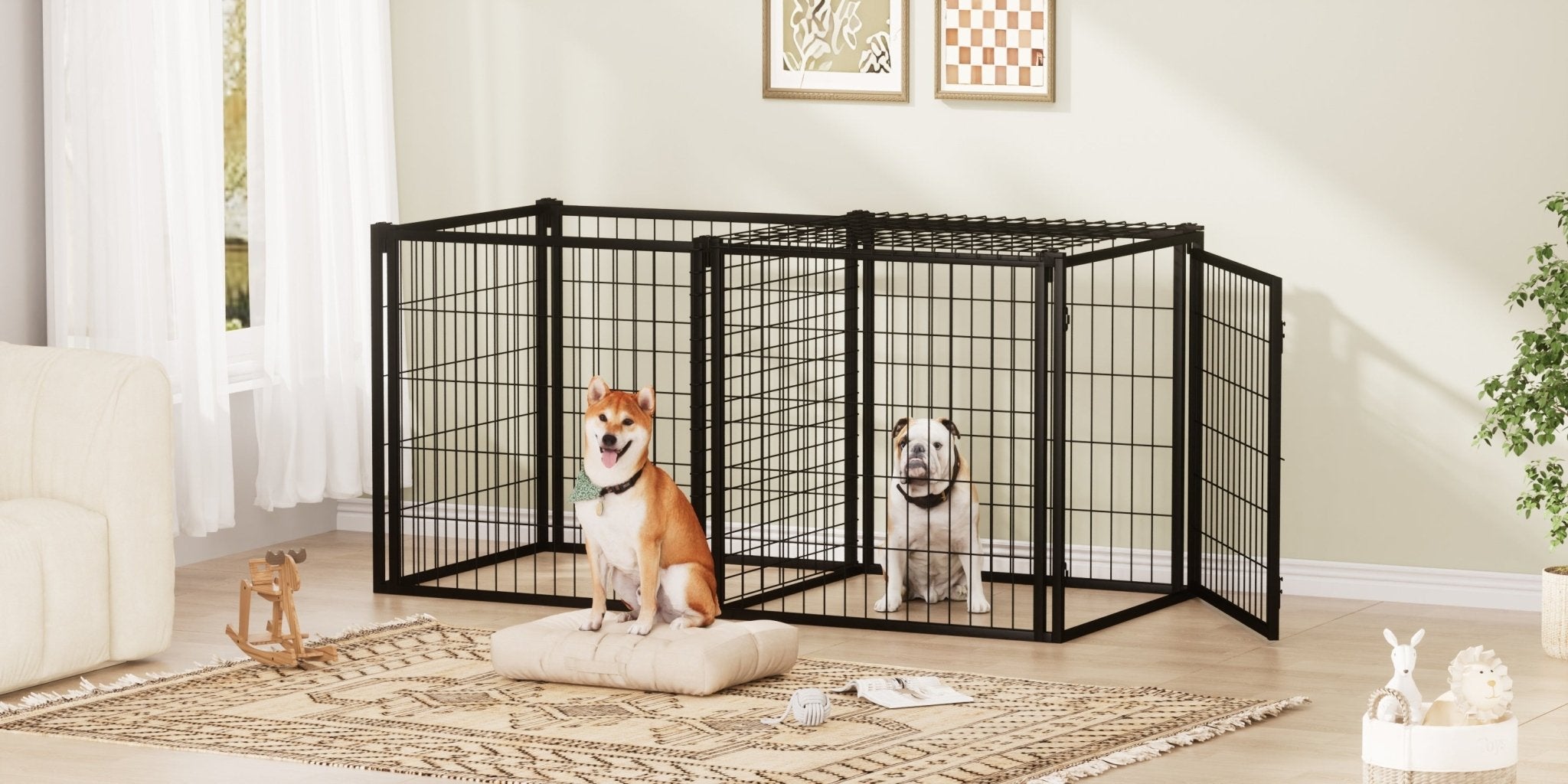 63 'Small and medium - sized dog pet cages - KiKiUMi