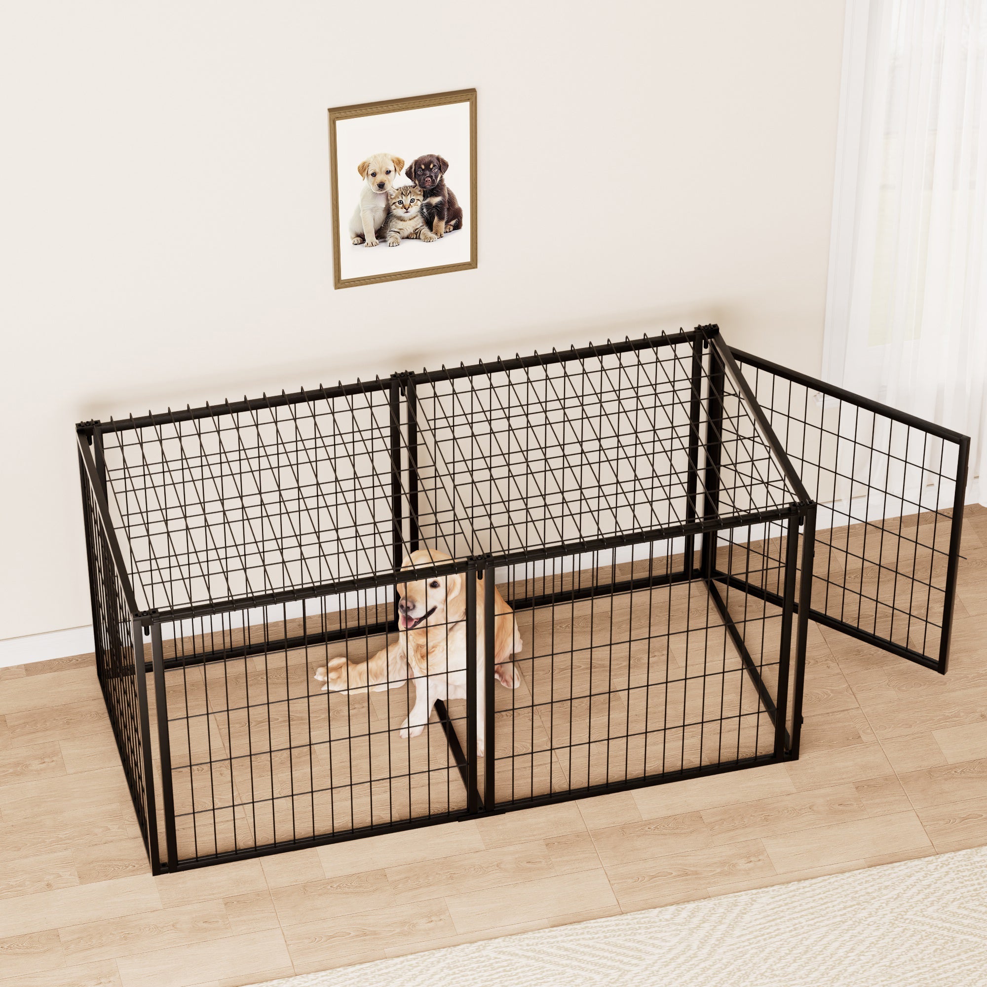 63 'Small and medium - sized dog pet cages - KiKiUMi