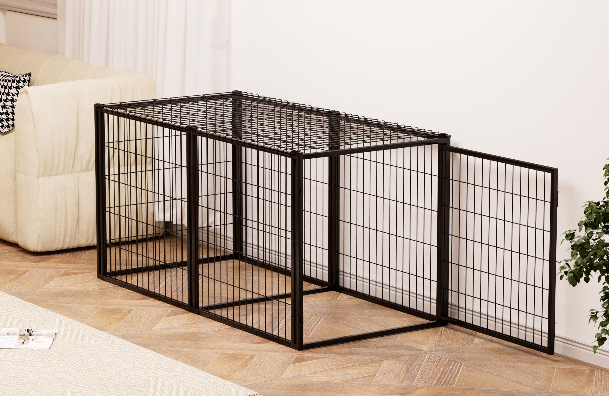 63 'Small and medium - sized dog pet cages - KiKiUMi
