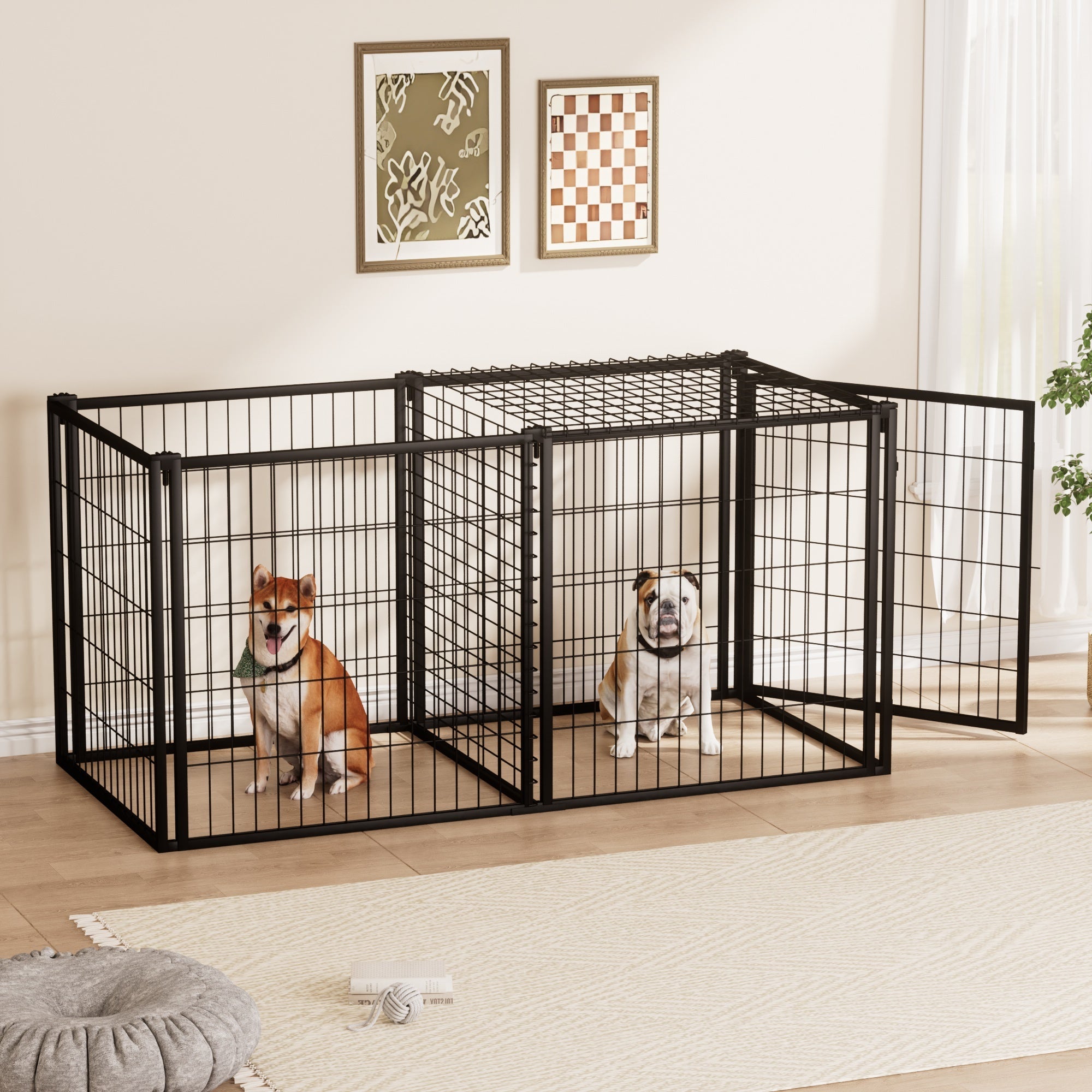 63 'Small and medium - sized dog pet cages - KiKiUMi