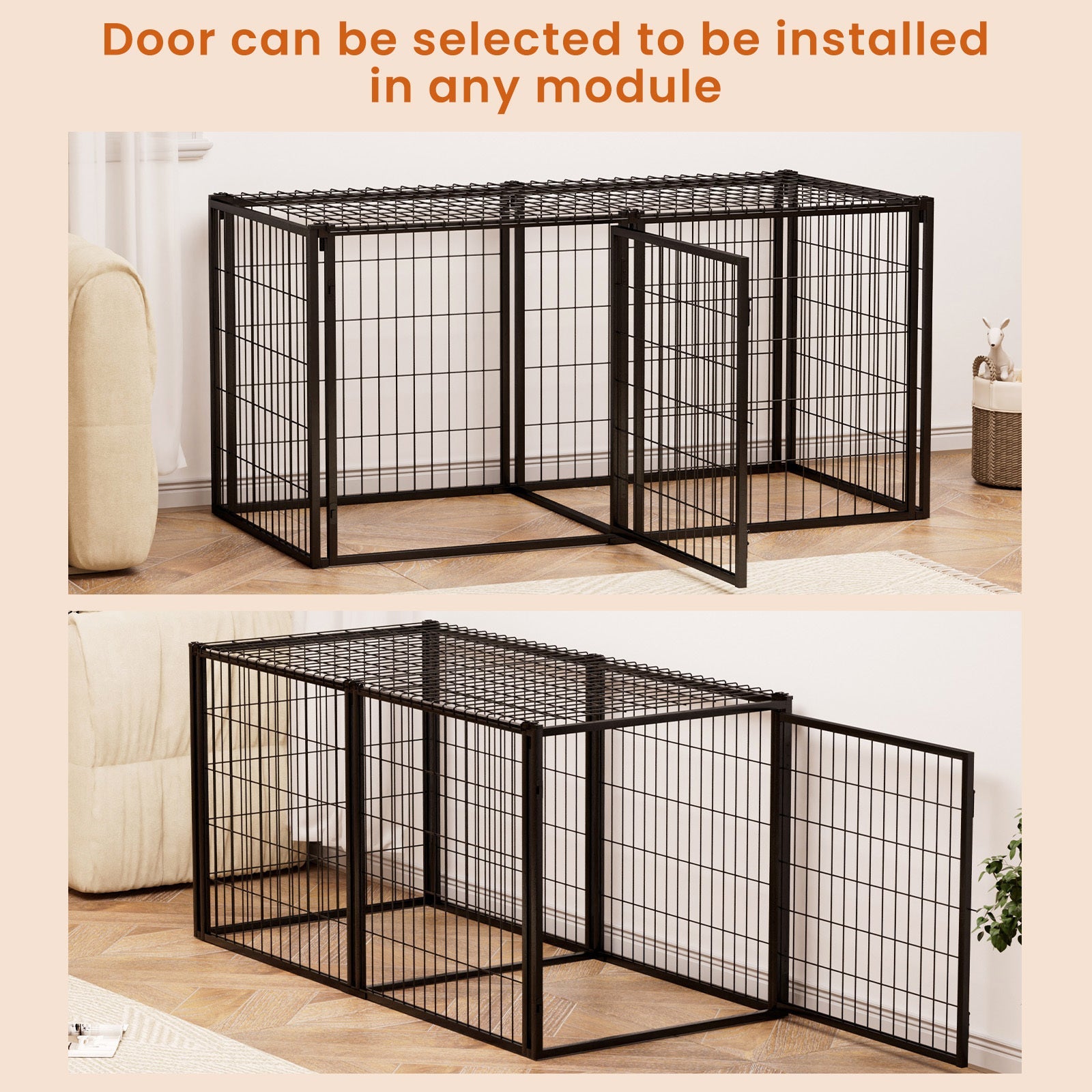 63 'Small and medium - sized dog pet cages - KiKiUMi