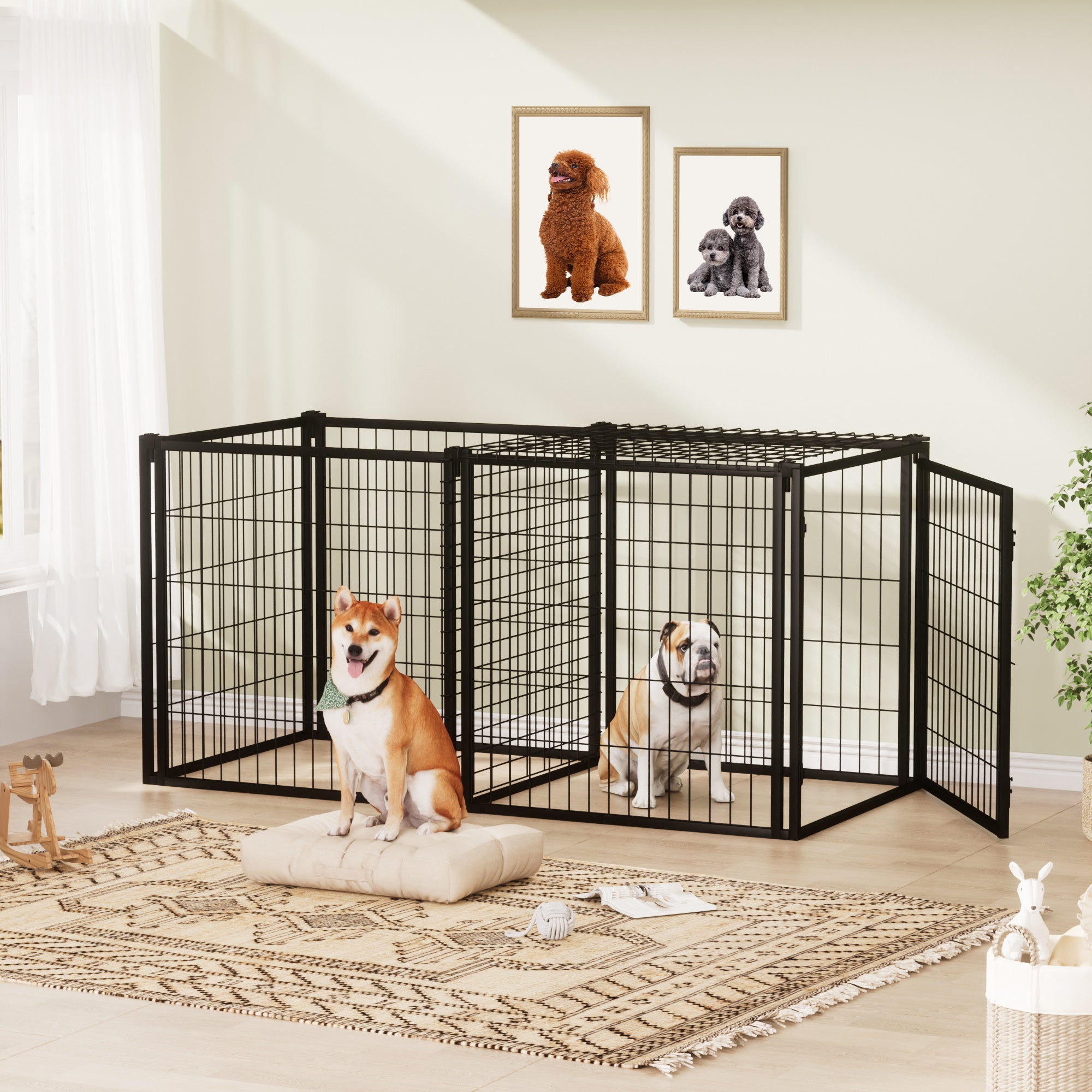 63 'Small and medium - sized dog pet cages - KiKiUMi