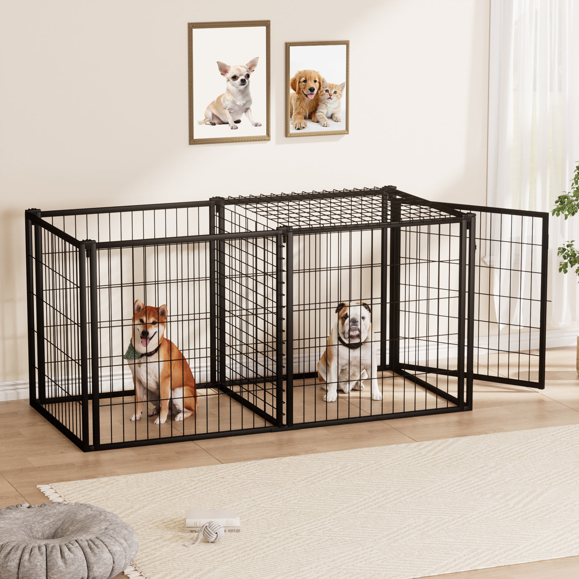 63 'Small and medium - sized dog pet cages - KiKiUMi