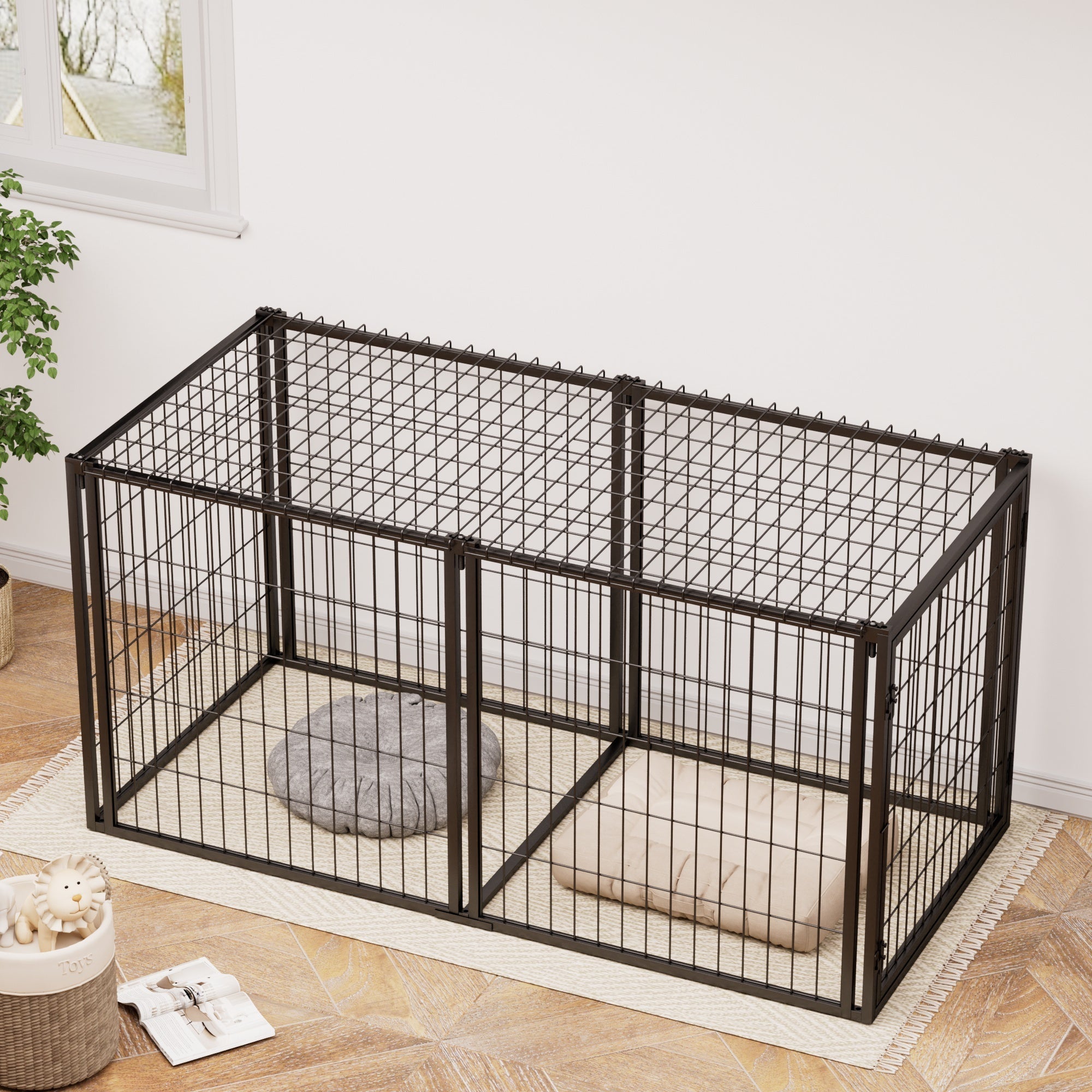 63 'Small and medium - sized dog pet cages - KiKiUMi