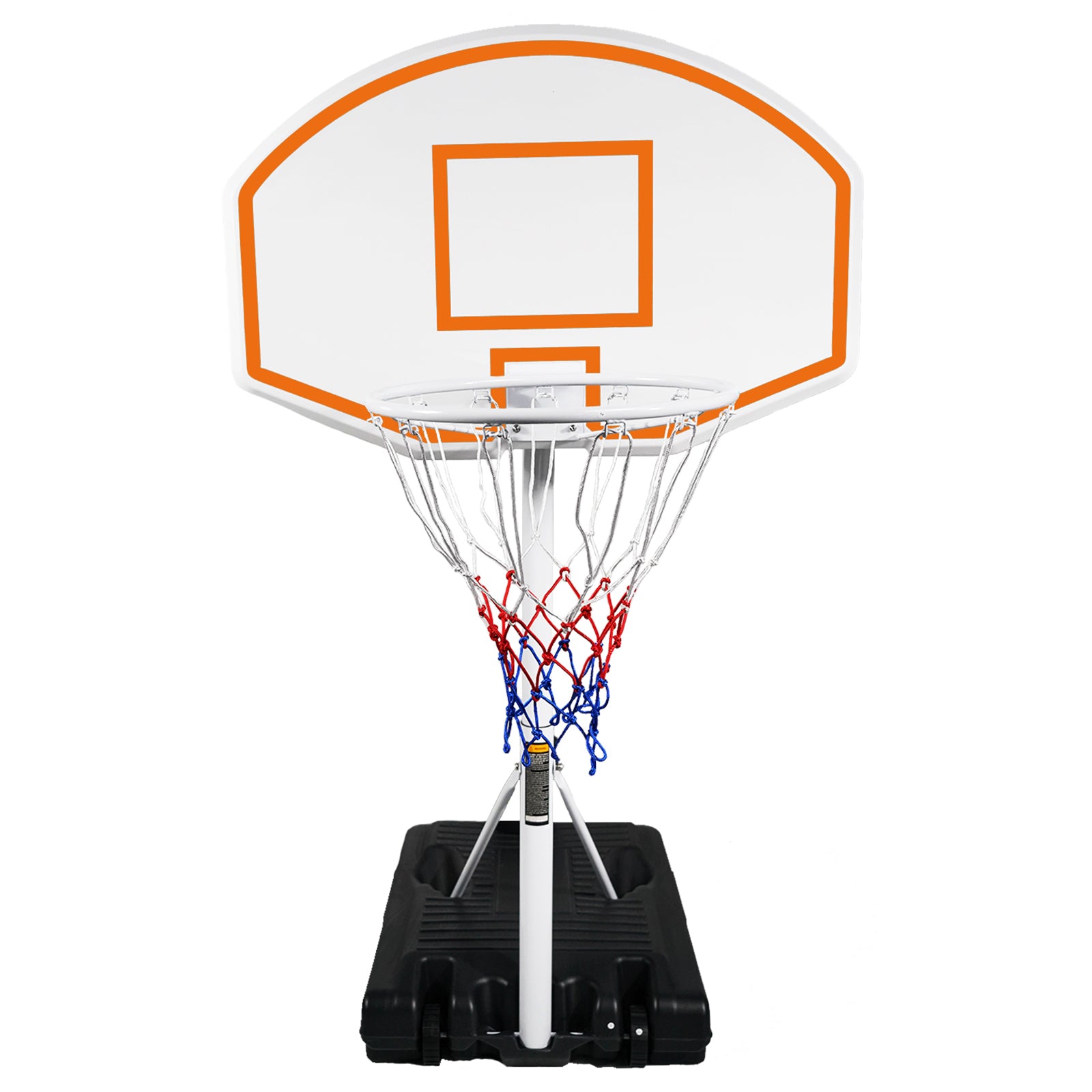 Orange 36-inch basketball system