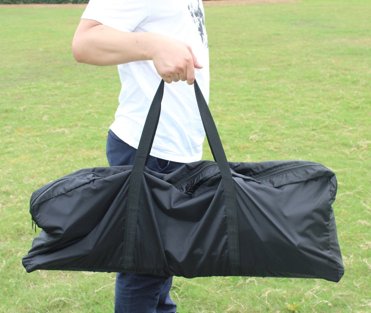 8 × 5 - foot football goal and net（white） - KiKiUMi