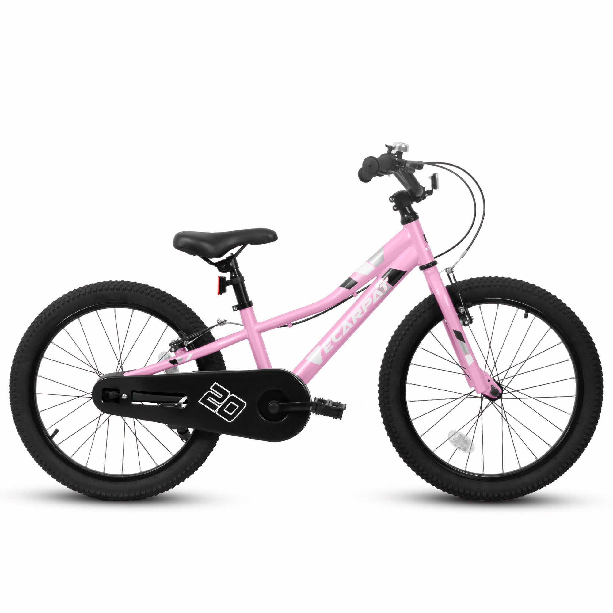 20-inch 1-speed children's bicycle, front V-shaped brake, rear holding brake