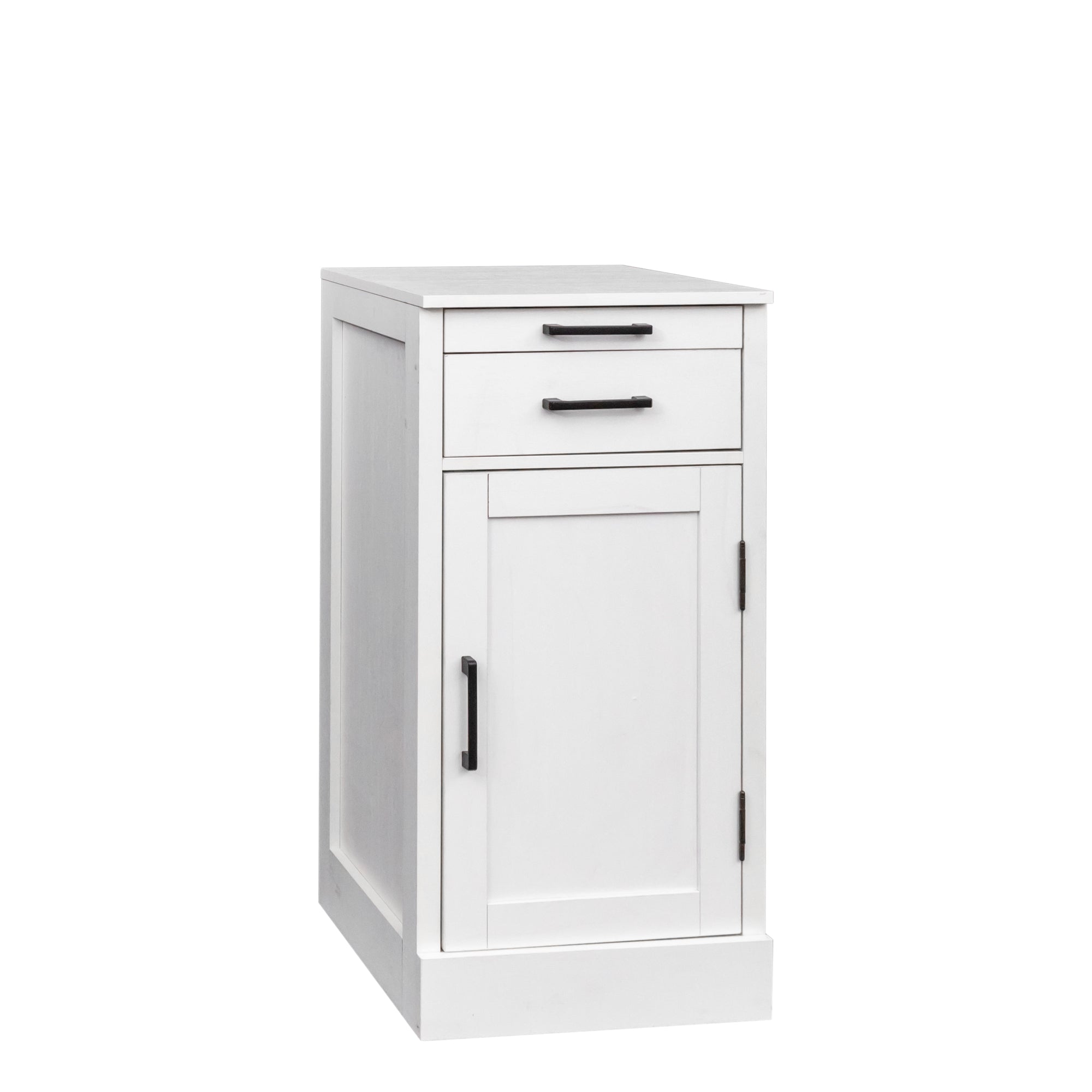 White color modular wine bar cabinet Buffet Cabinet with Hutch for Dining Room(white)