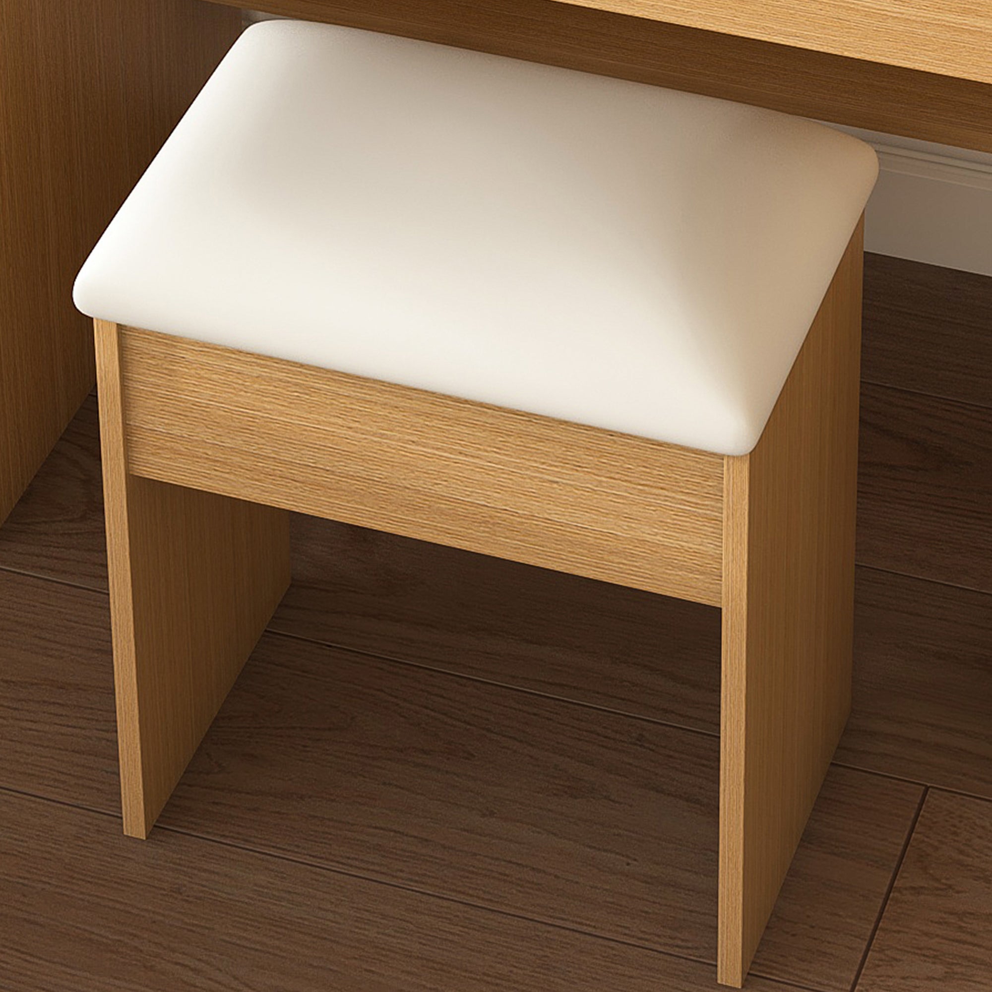 Multi-functional compact dressing table for a small bedroom